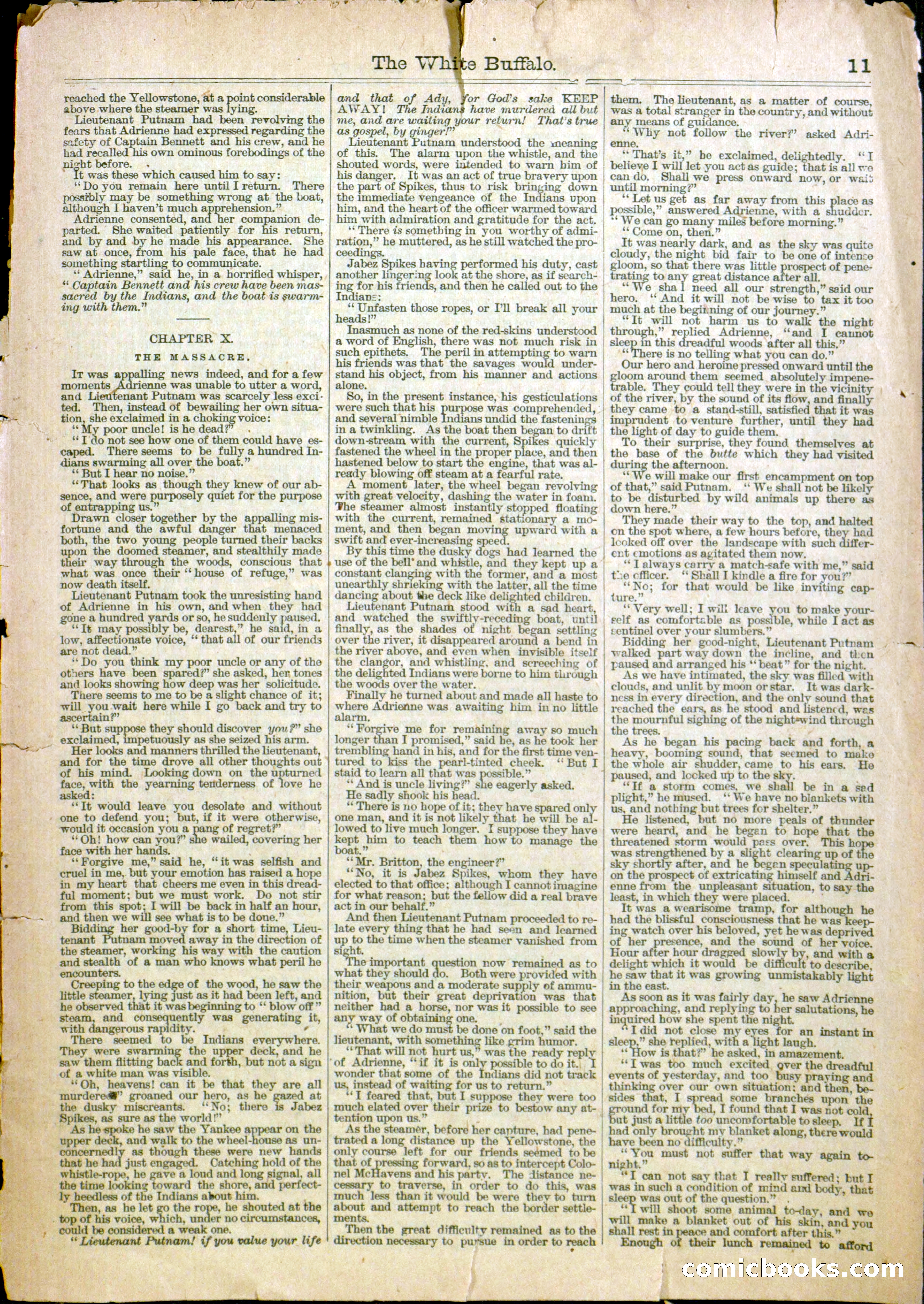 Beadle's Half-Dime Library No. 1142 — page 2 of 16