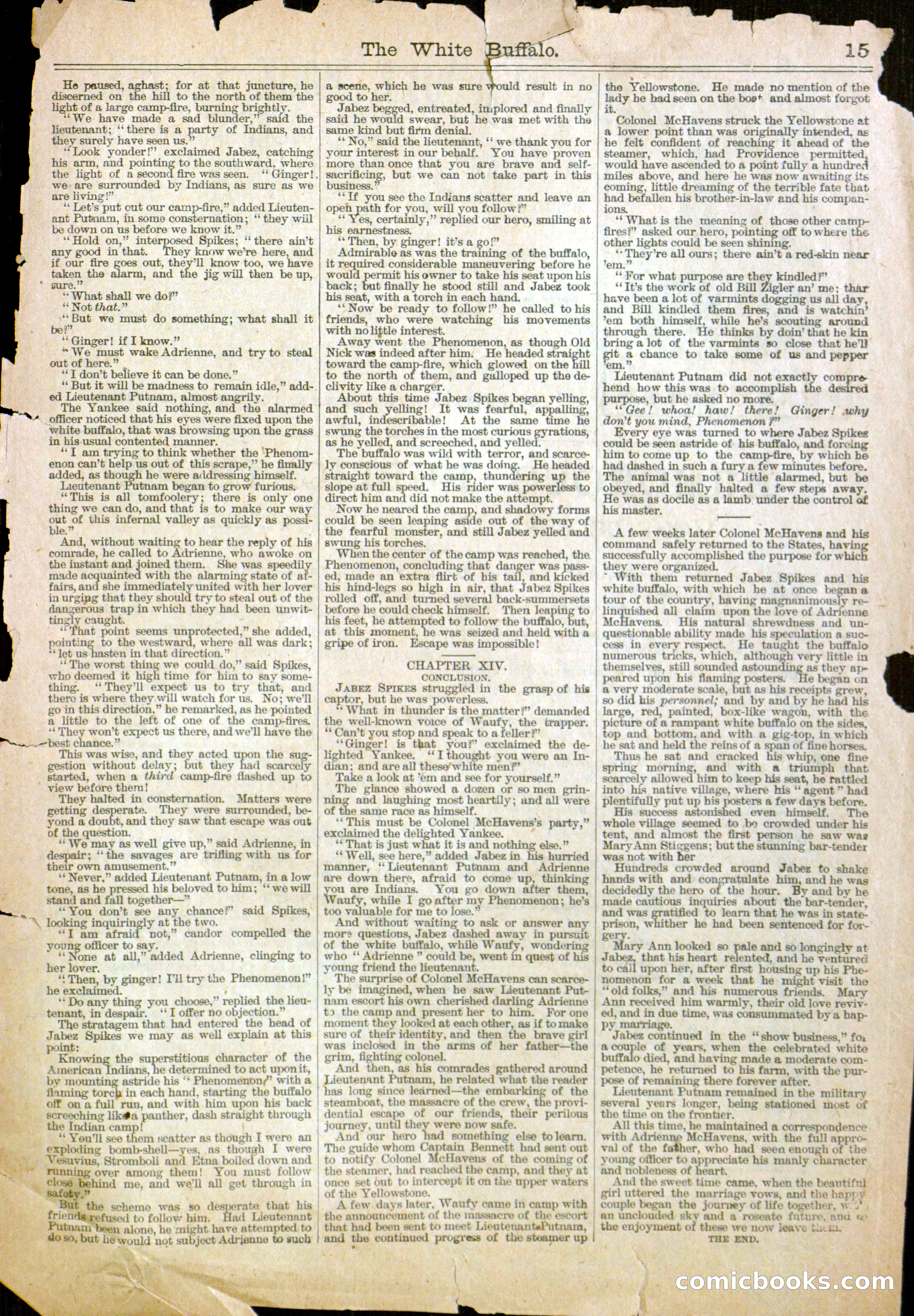 Beadle's Half-Dime Library No. 1142 — page 4 of 16