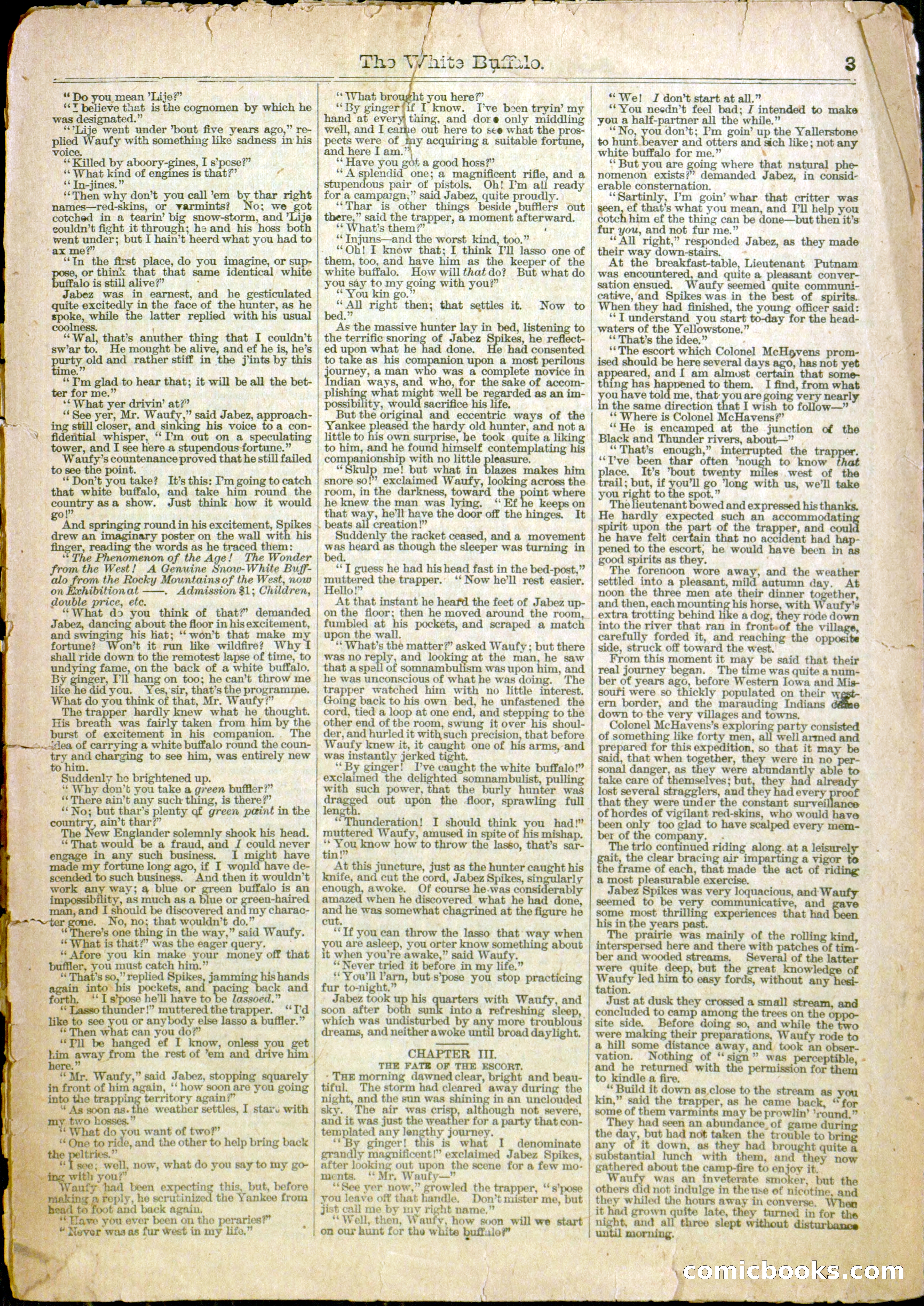 Beadle's Half-Dime Library No. 1142 — page 5 of 16