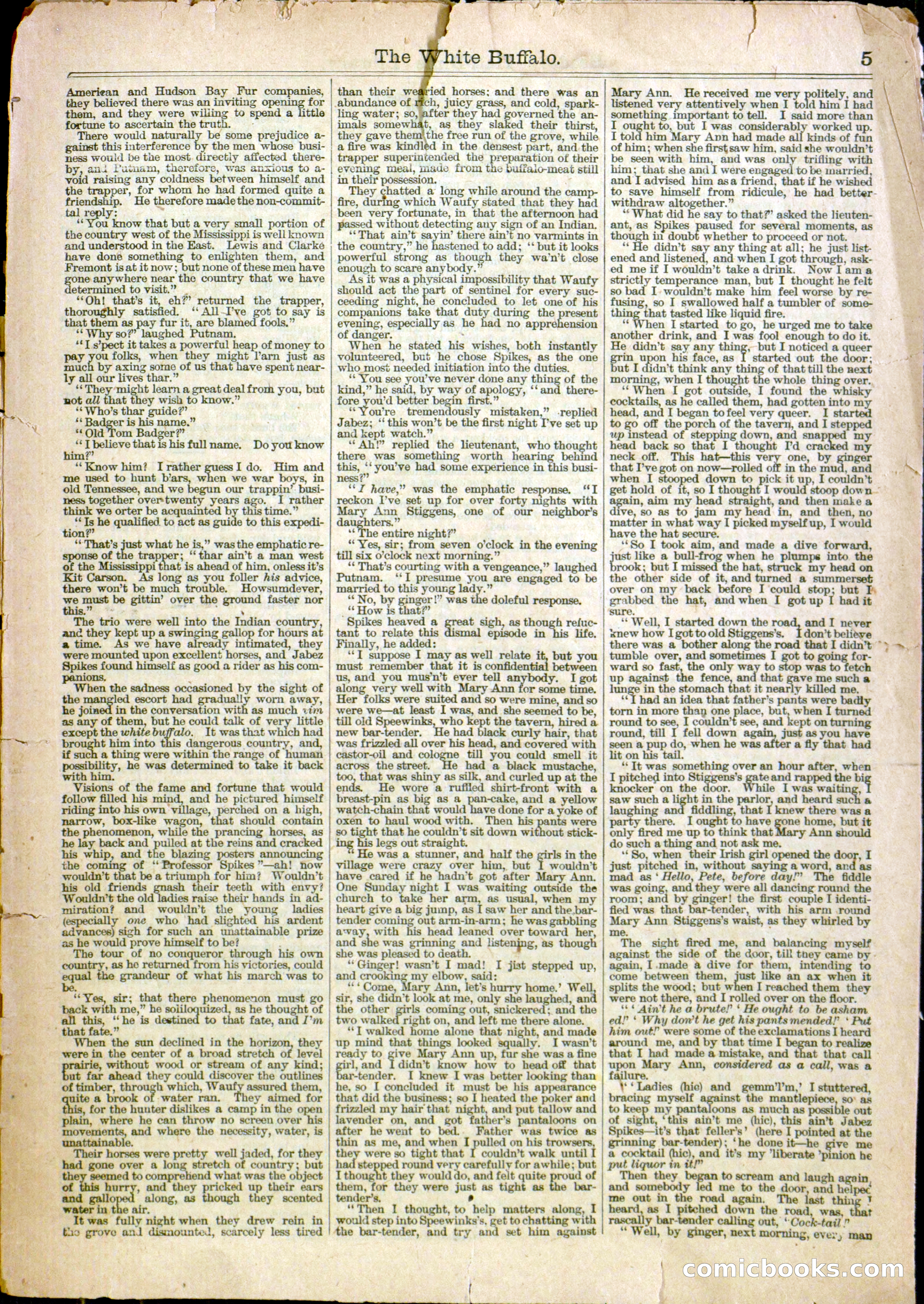 Beadle's Half-Dime Library No. 1142 — page 13 of 16