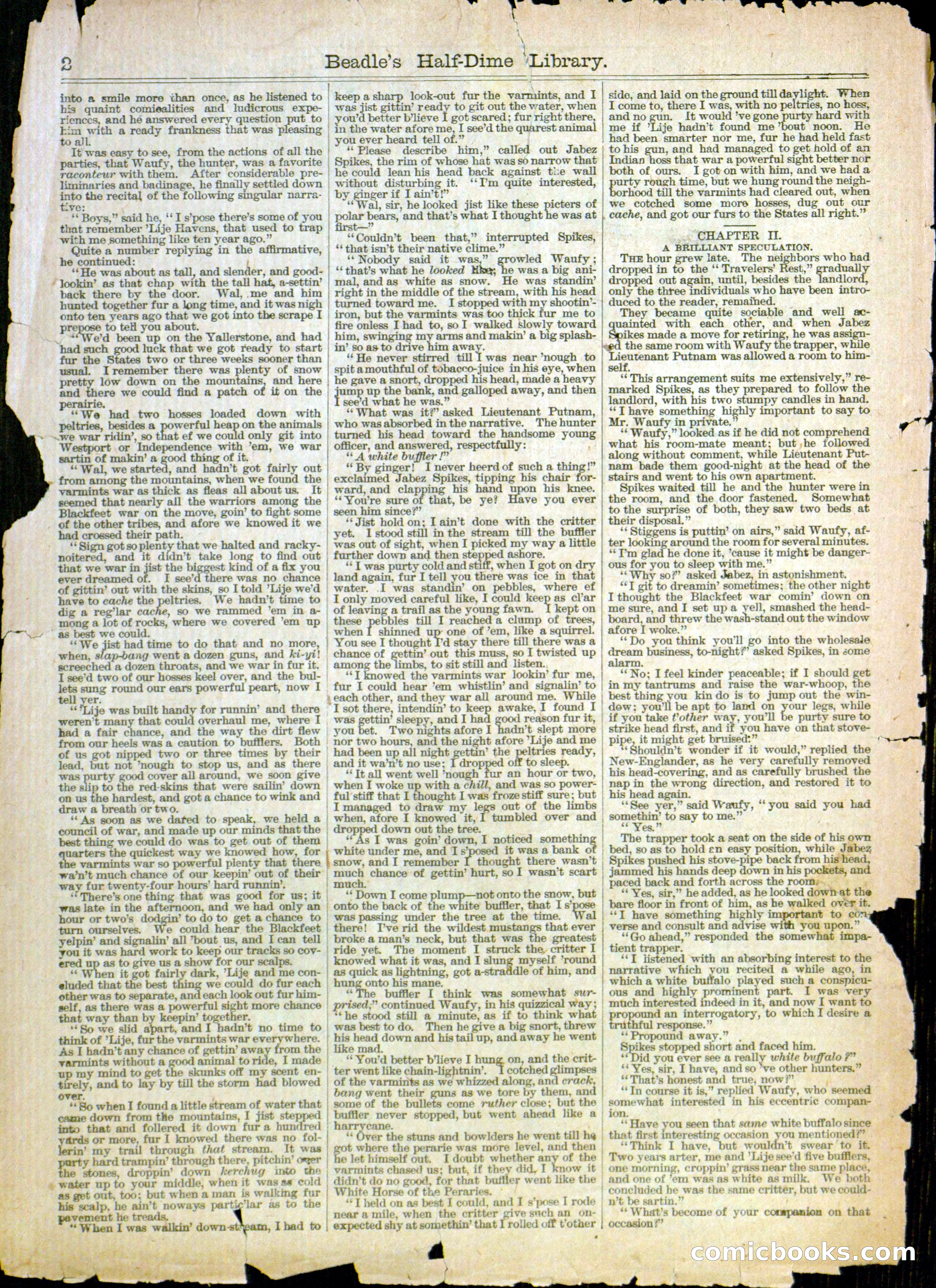 Beadle's Half-Dime Library No. 1142 — page 14 of 16