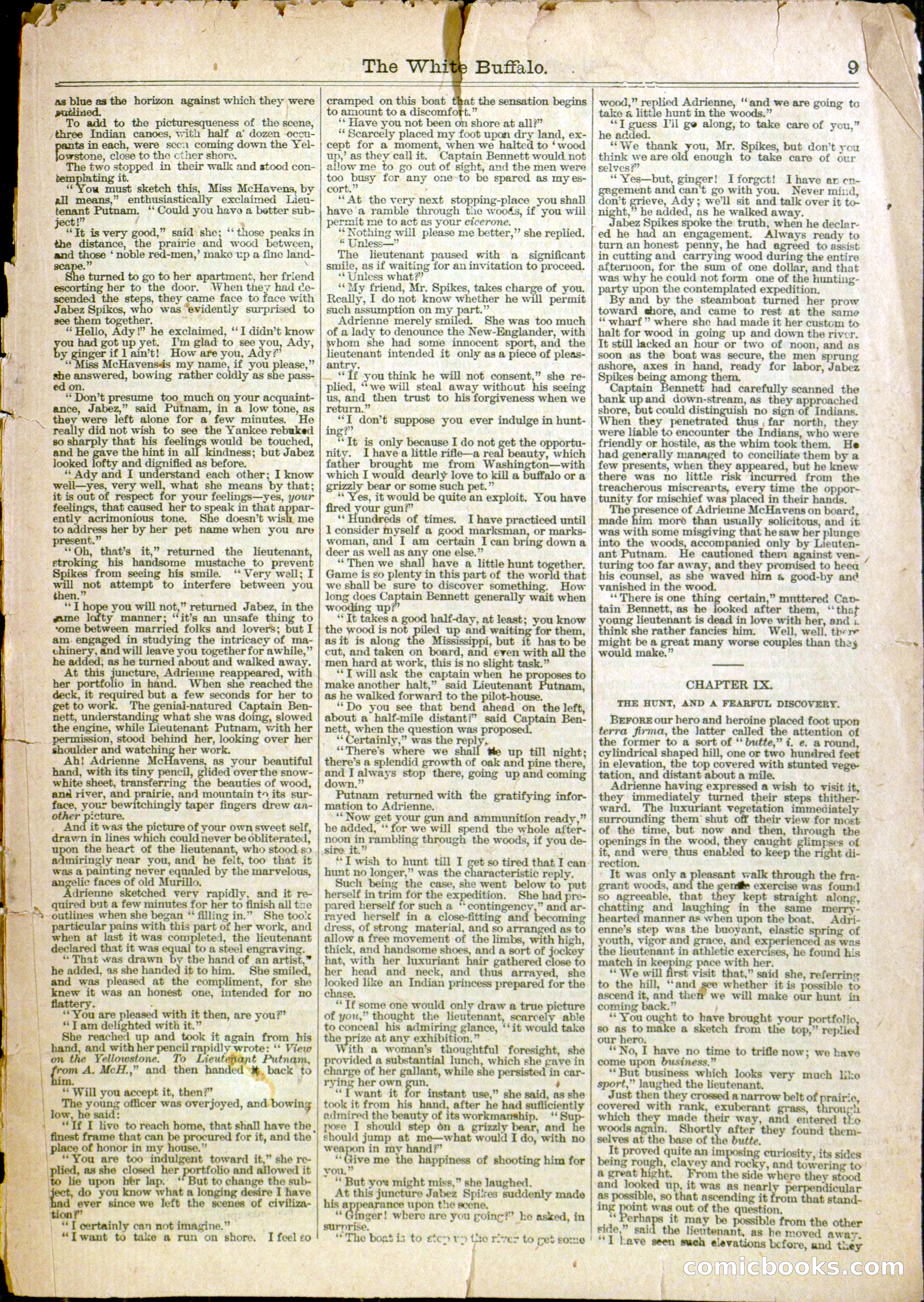 Beadle's Half-Dime Library No. 1142 — page 16 of 16