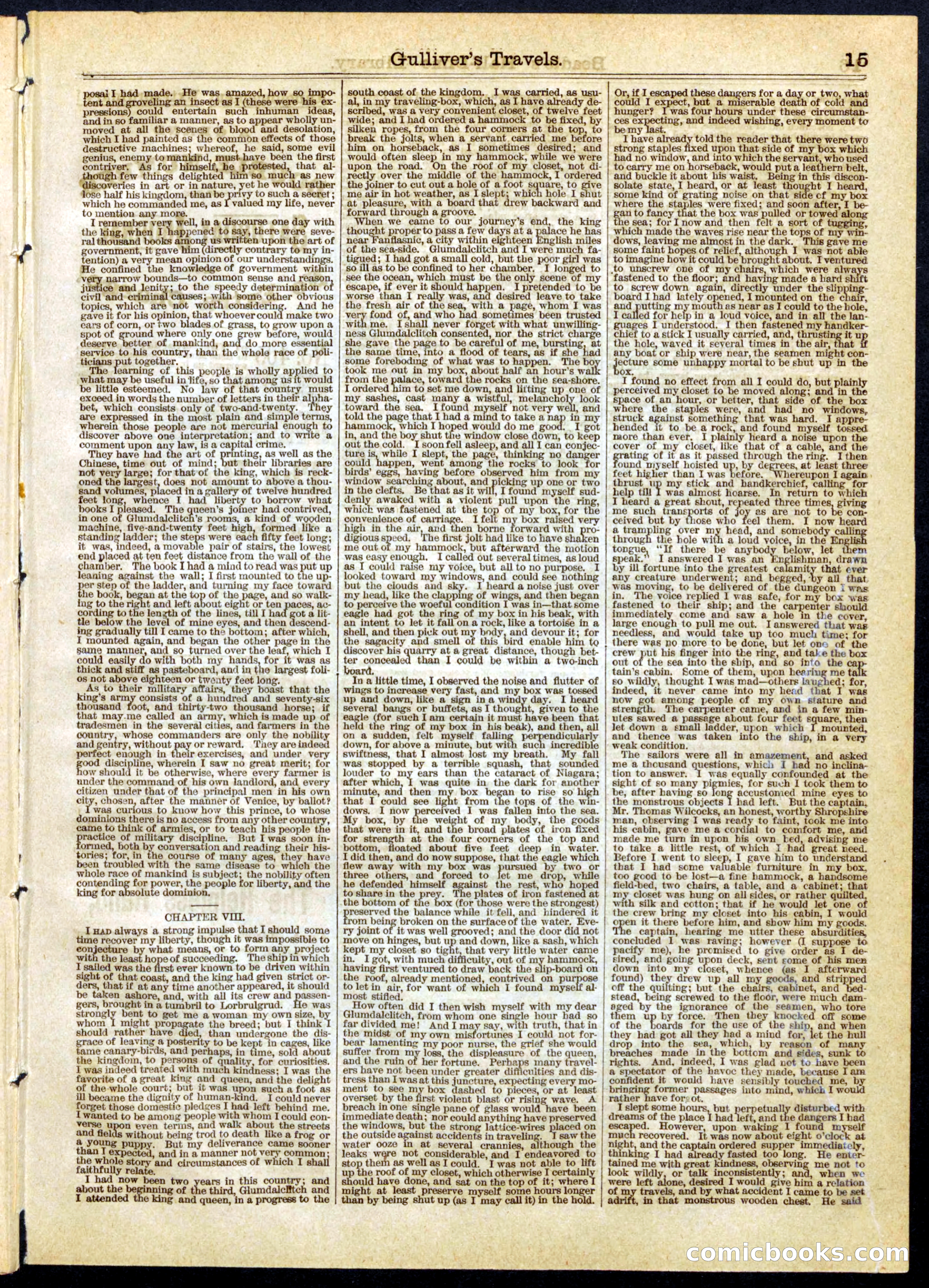 Beadle's Half Dime Library, No. 12 — page 15 of 16