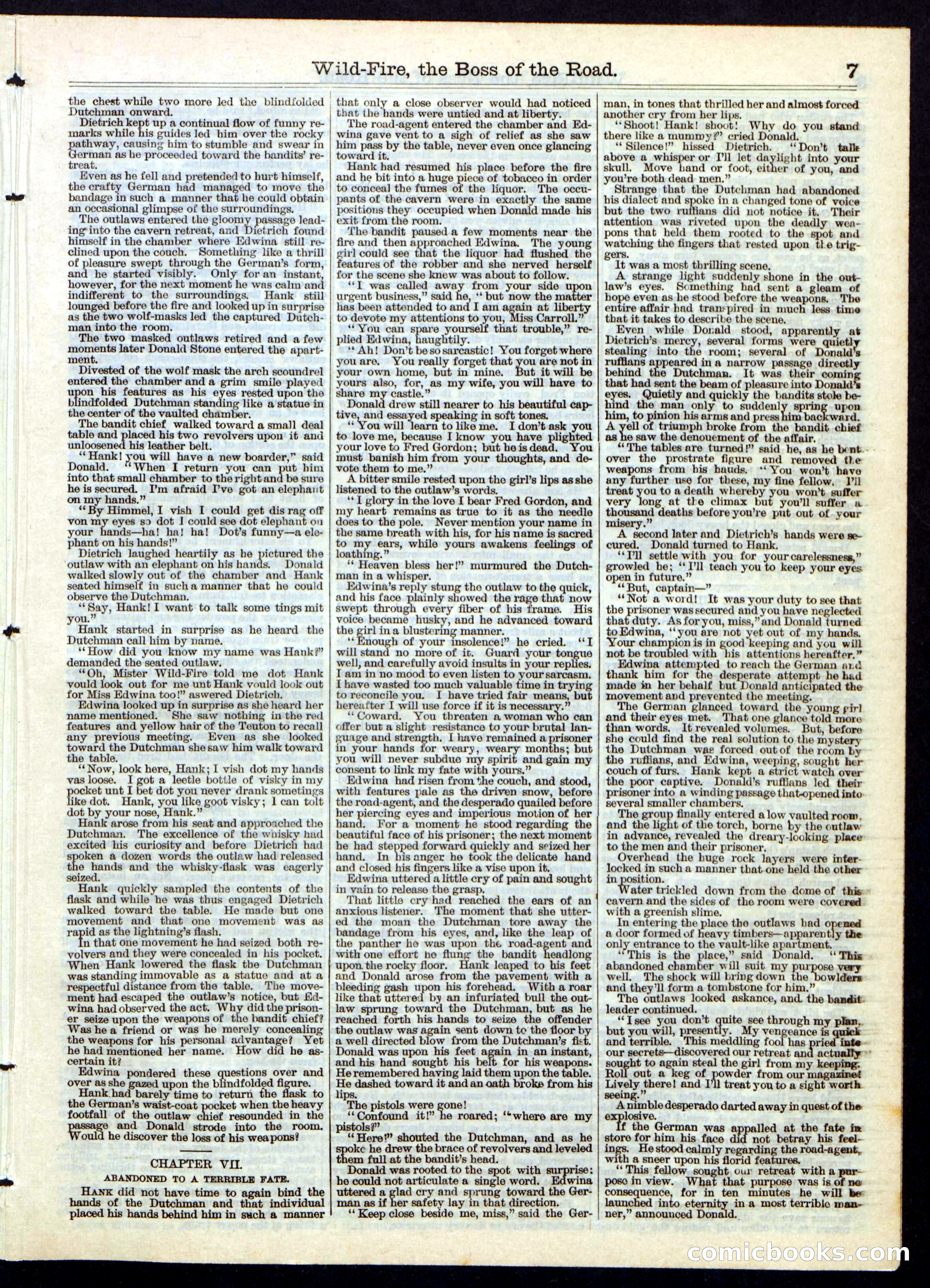 Beadle's Half Dime Library No. 127 — page 7 of 16