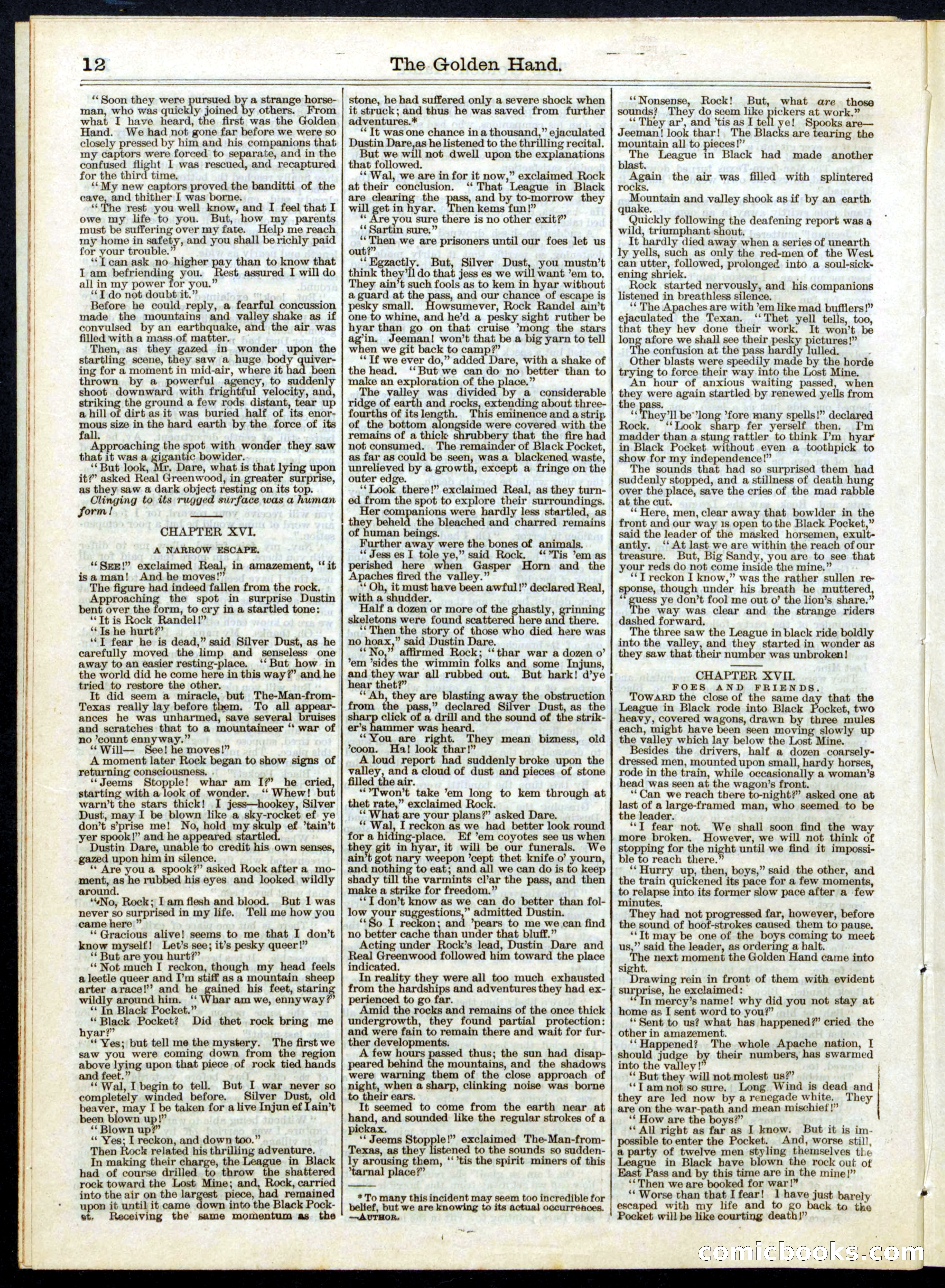 Beadle's Half Dime Library No. 131 — page 12 of 16