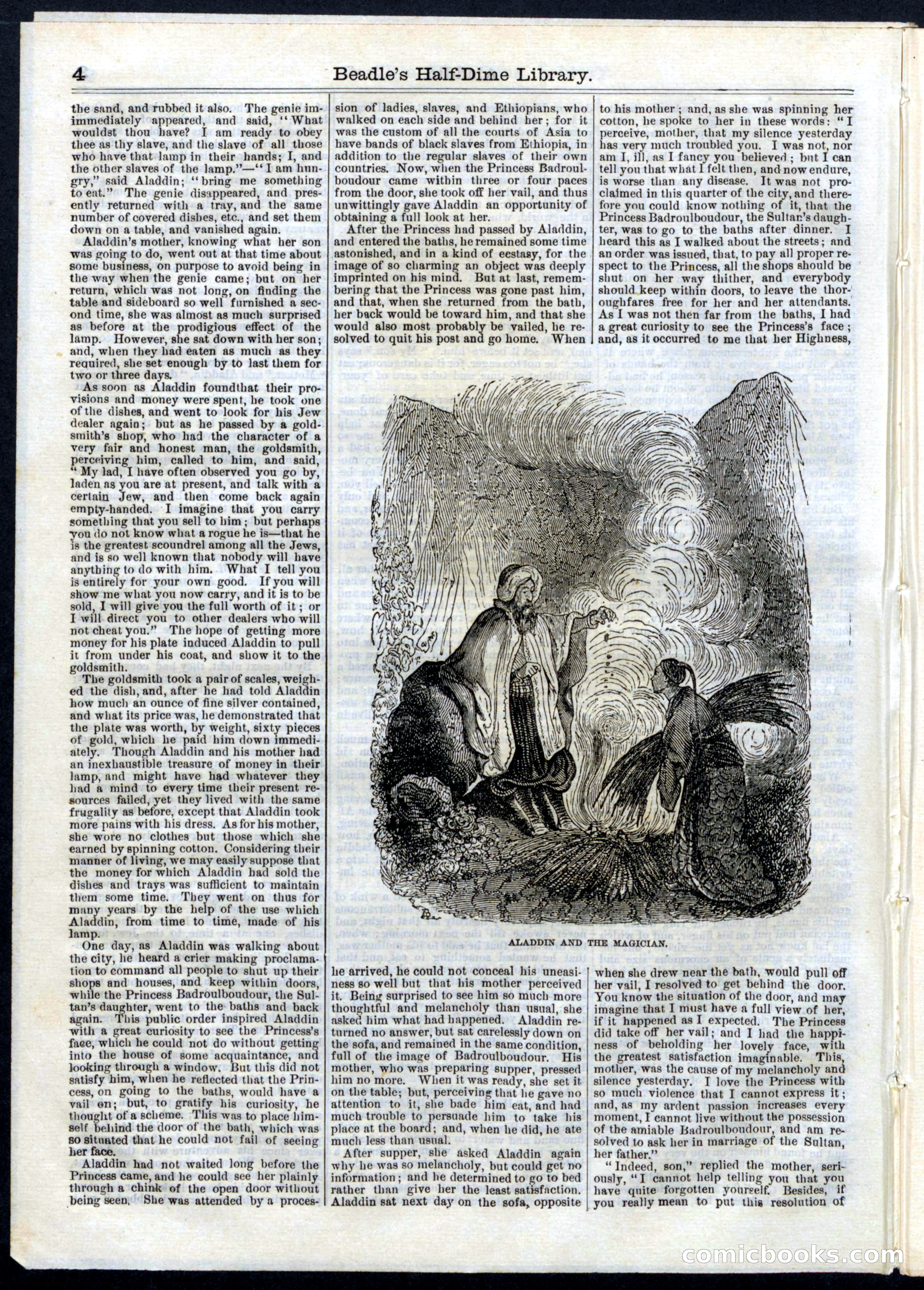 Beadle's Half Dime Library, No. 14 — page 4 of 16