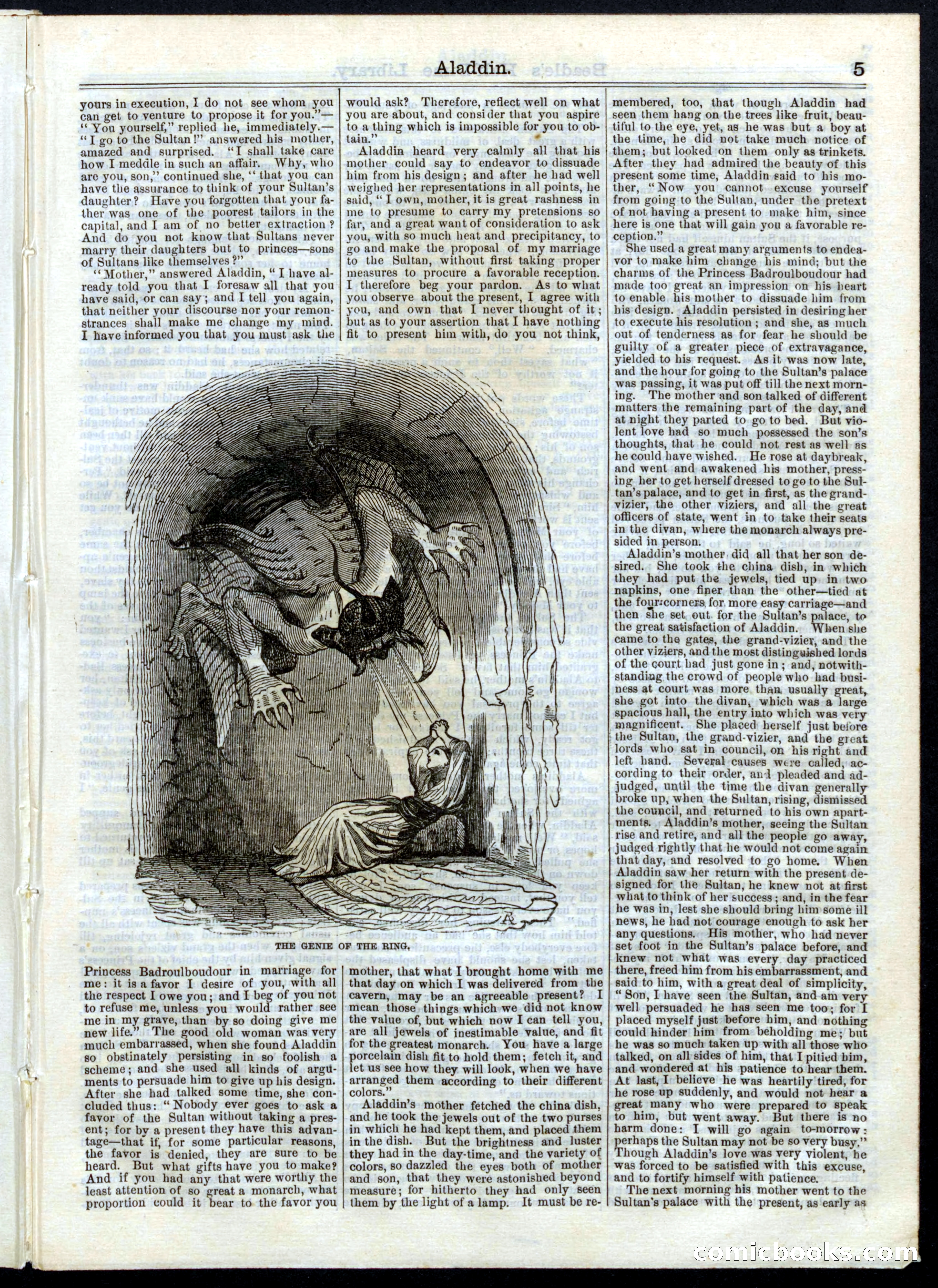 Beadle's Half Dime Library, No. 14 — page 5 of 16