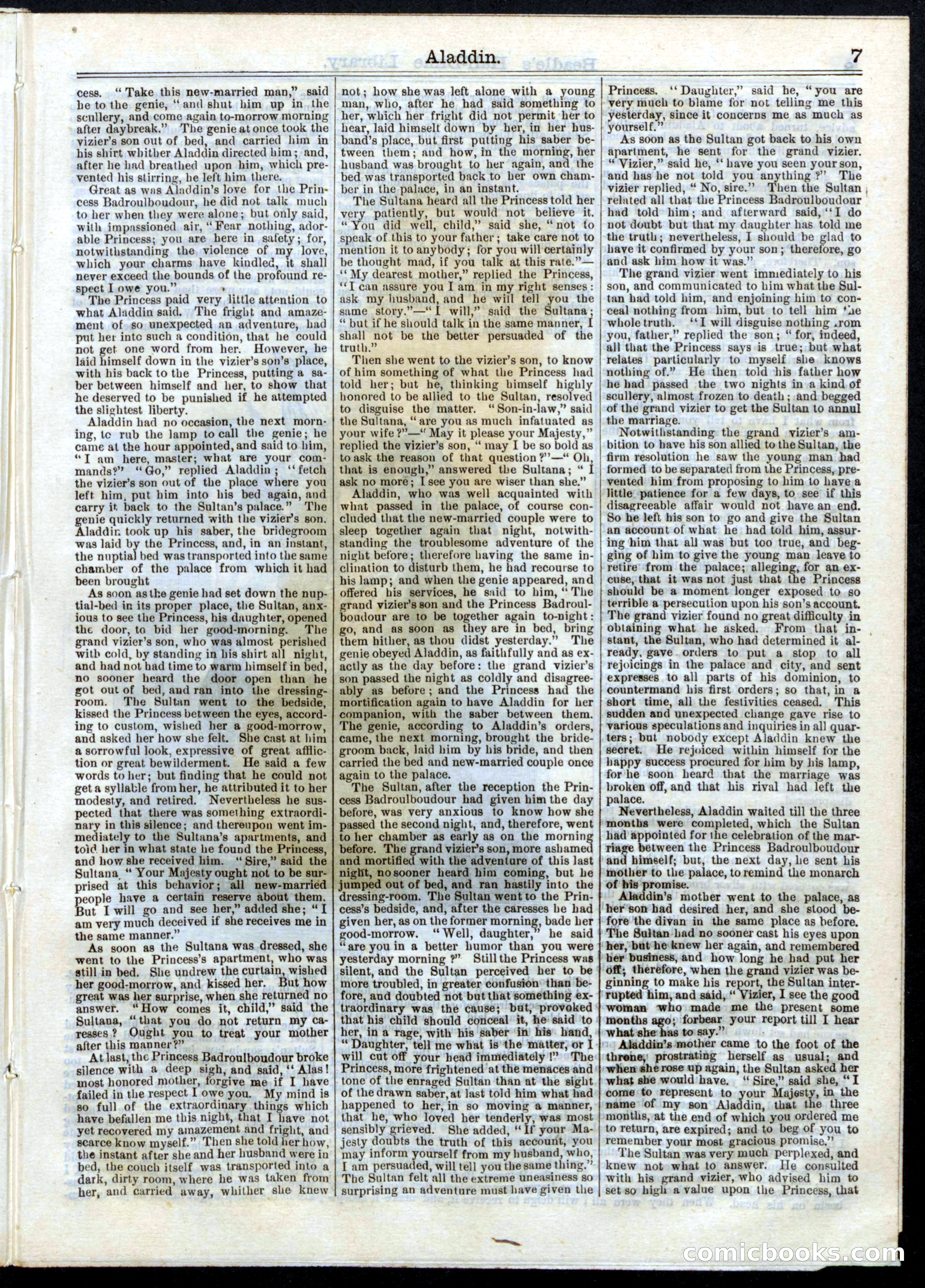 Beadle's Half Dime Library, No. 14 — page 7 of 16