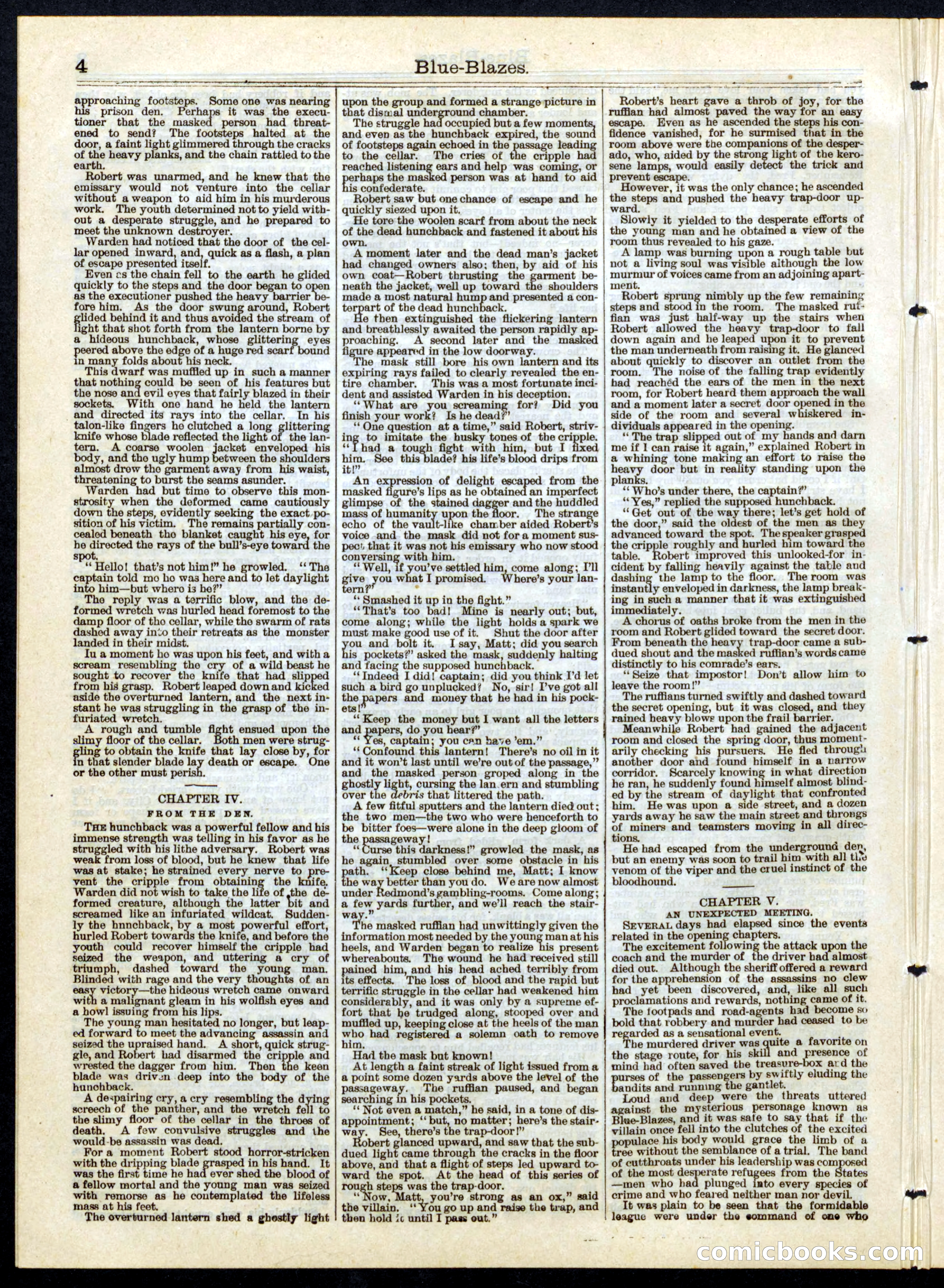 Beadle's Half Dime Library, No. 140 — page 4 of 16