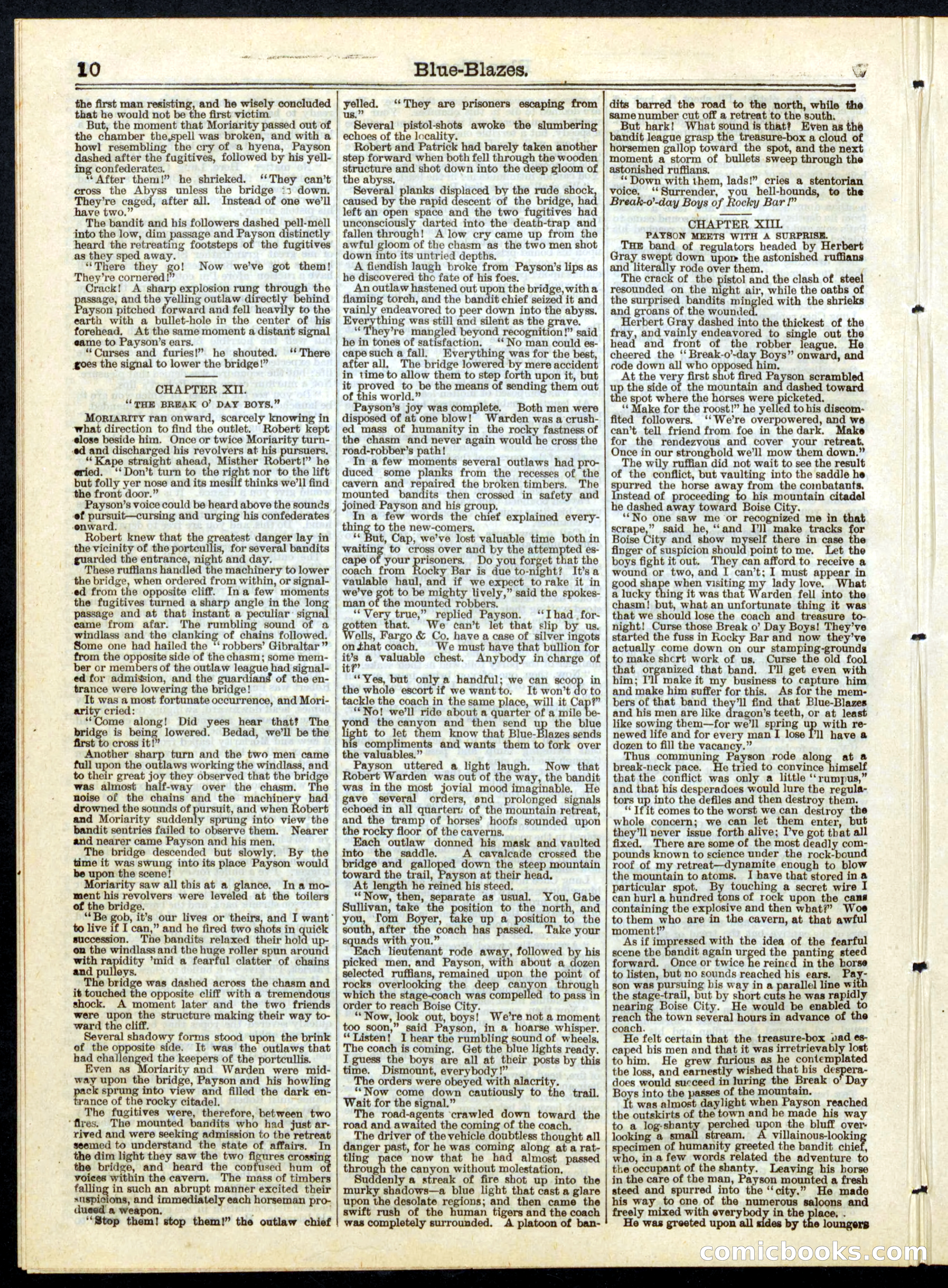 Beadle's Half Dime Library, No. 140 — page 10 of 16