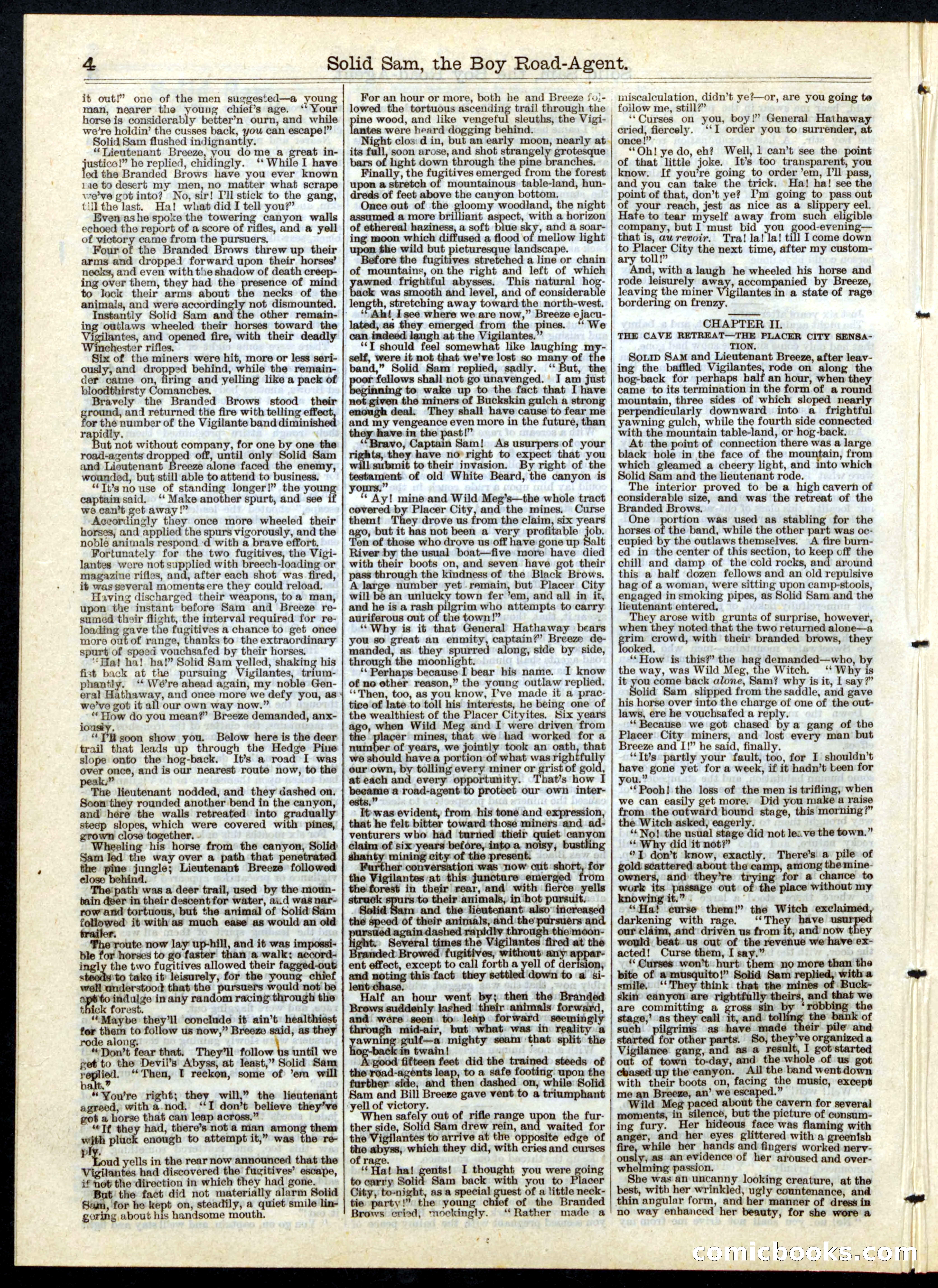Beadle's Half Dime Library, No. 141 — page 4 of 16