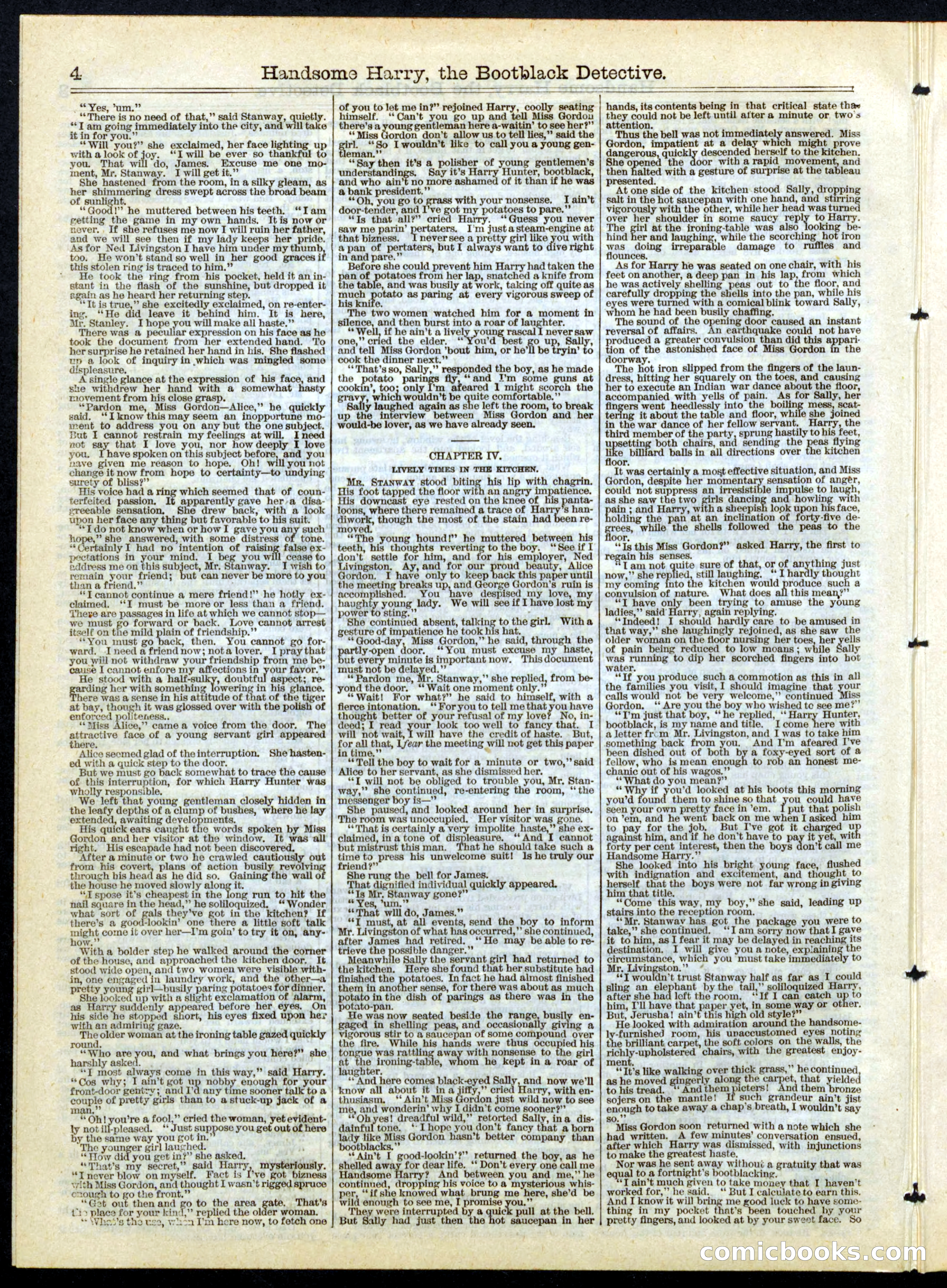 Beadle's Half Dime Library, No. 142 — page 4 of 16