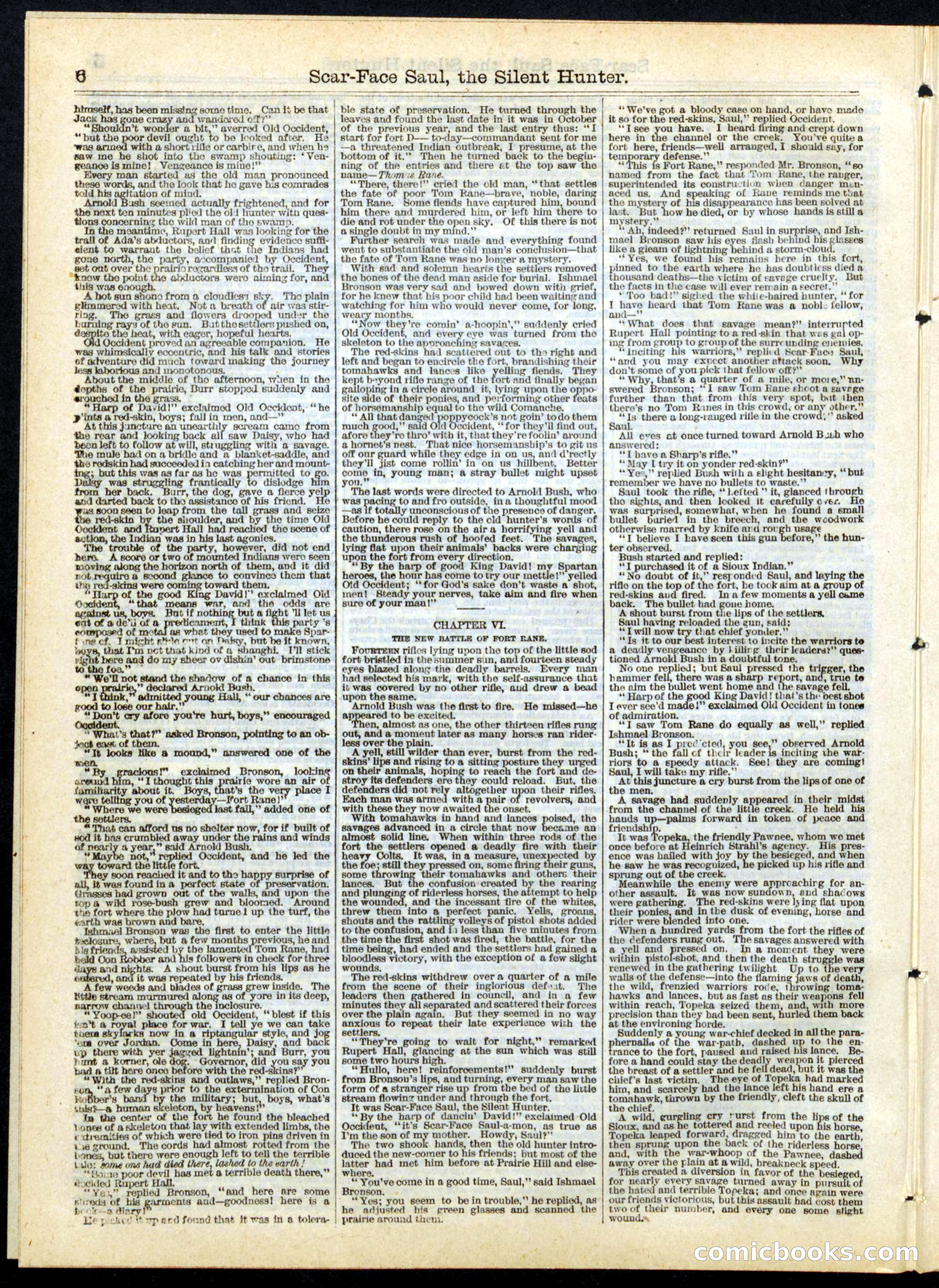 Beadle's Half Dime Library, No. 143 — page 6 of 16