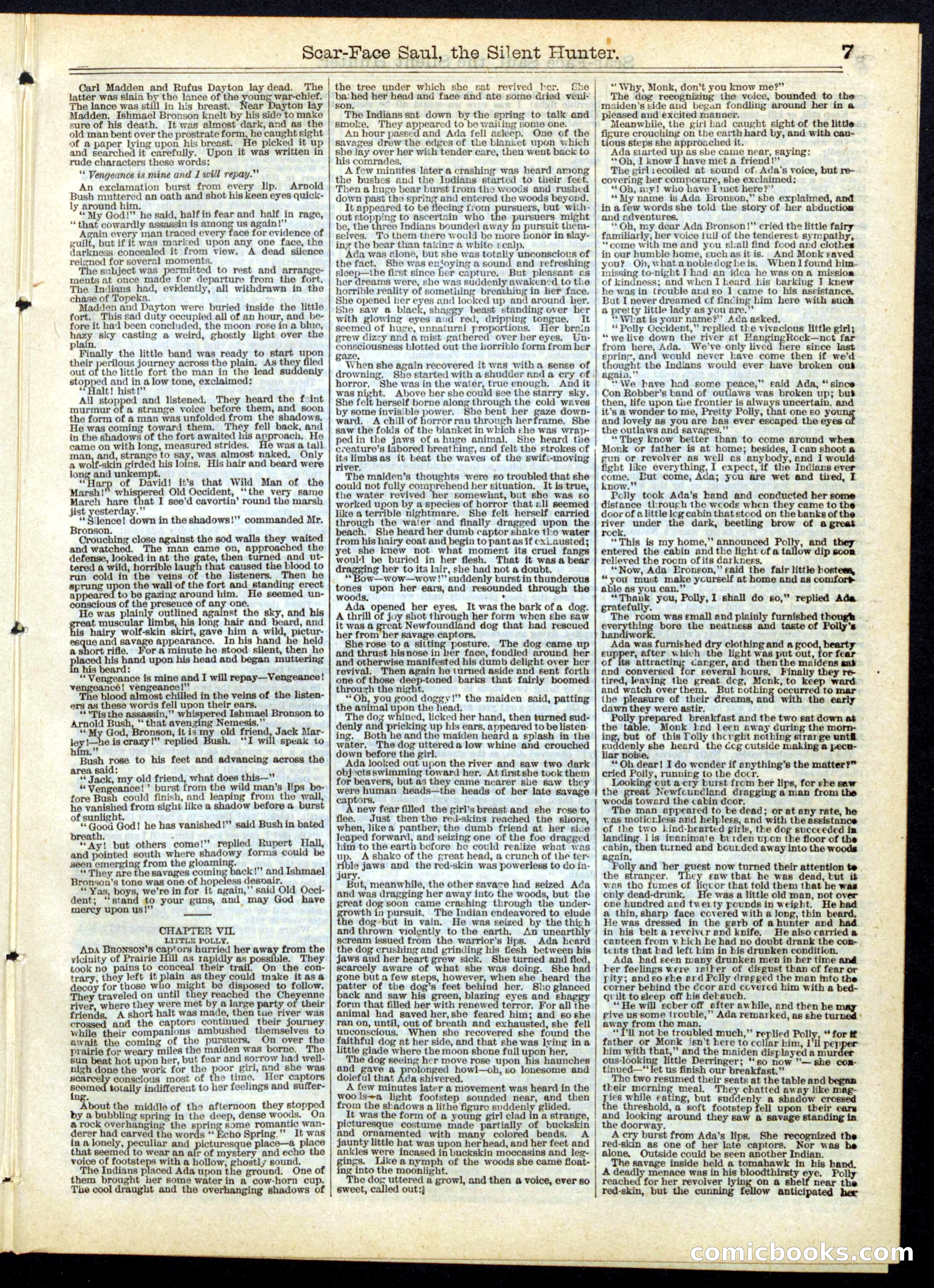 Beadle's Half Dime Library, No. 143 — page 7 of 16
