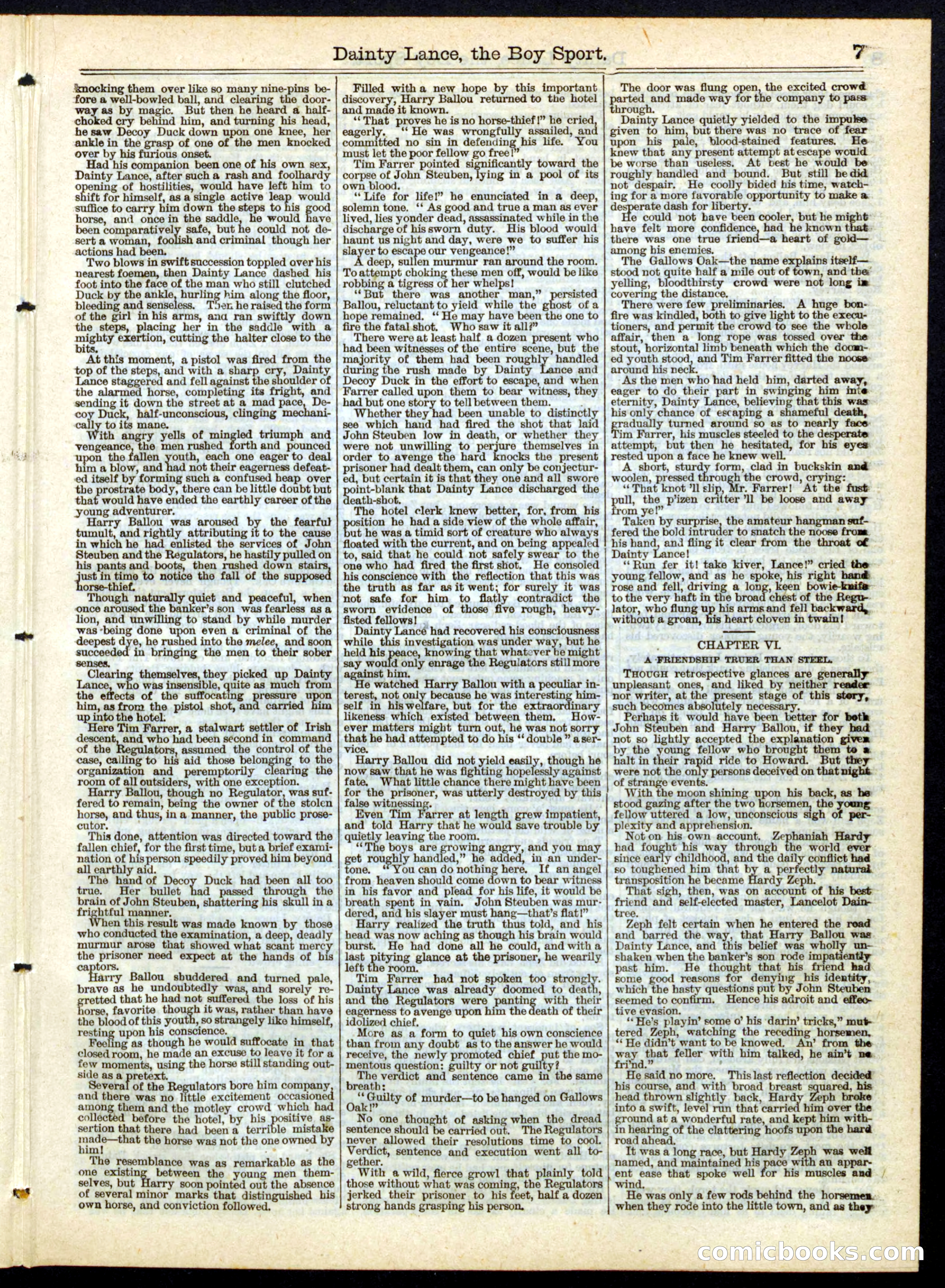 Beadle's Half Dime Library No. 144 — page 7 of 16