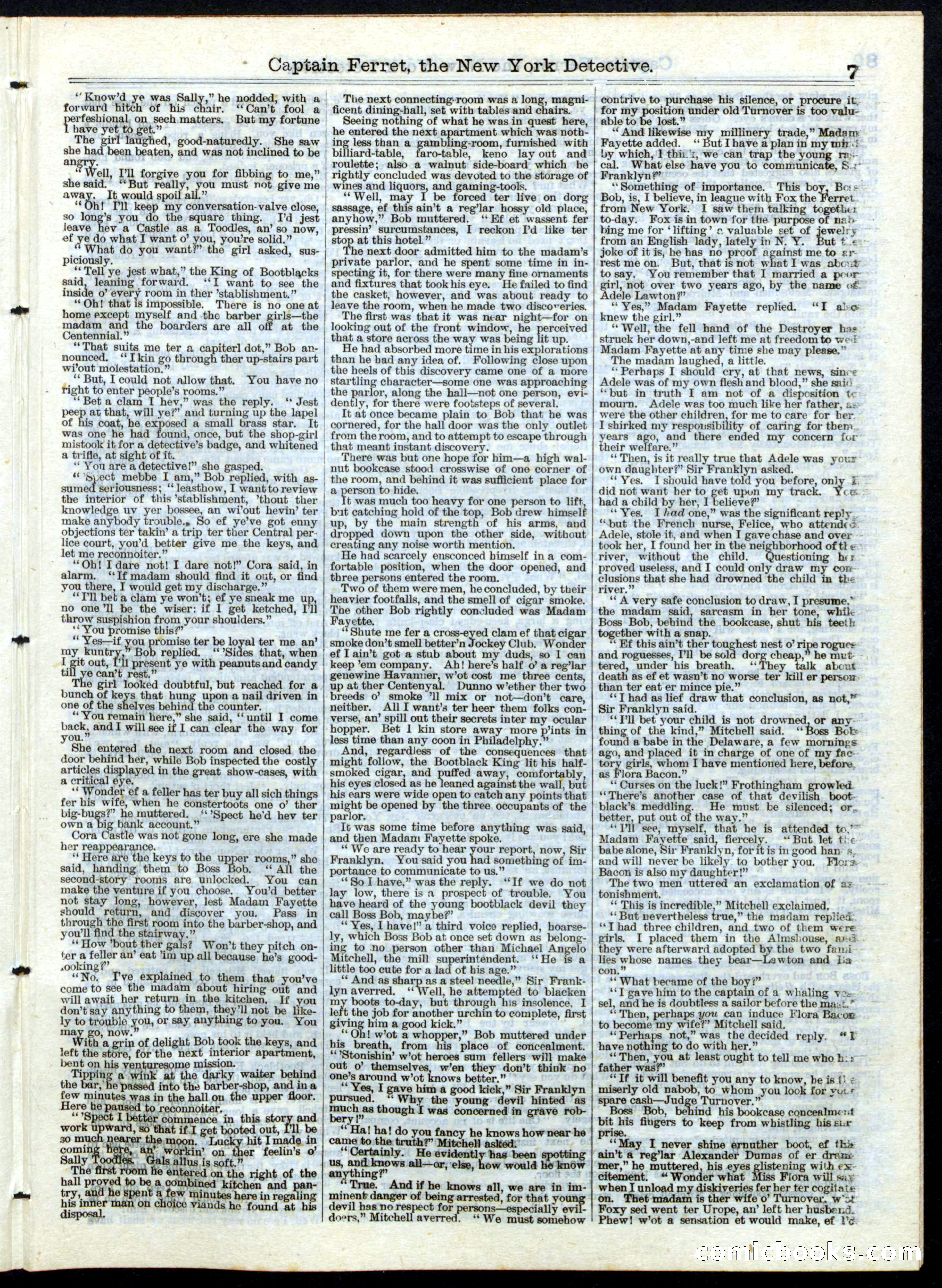 Beadle's Half Dime Library, No. 145 — page 7 of 16
