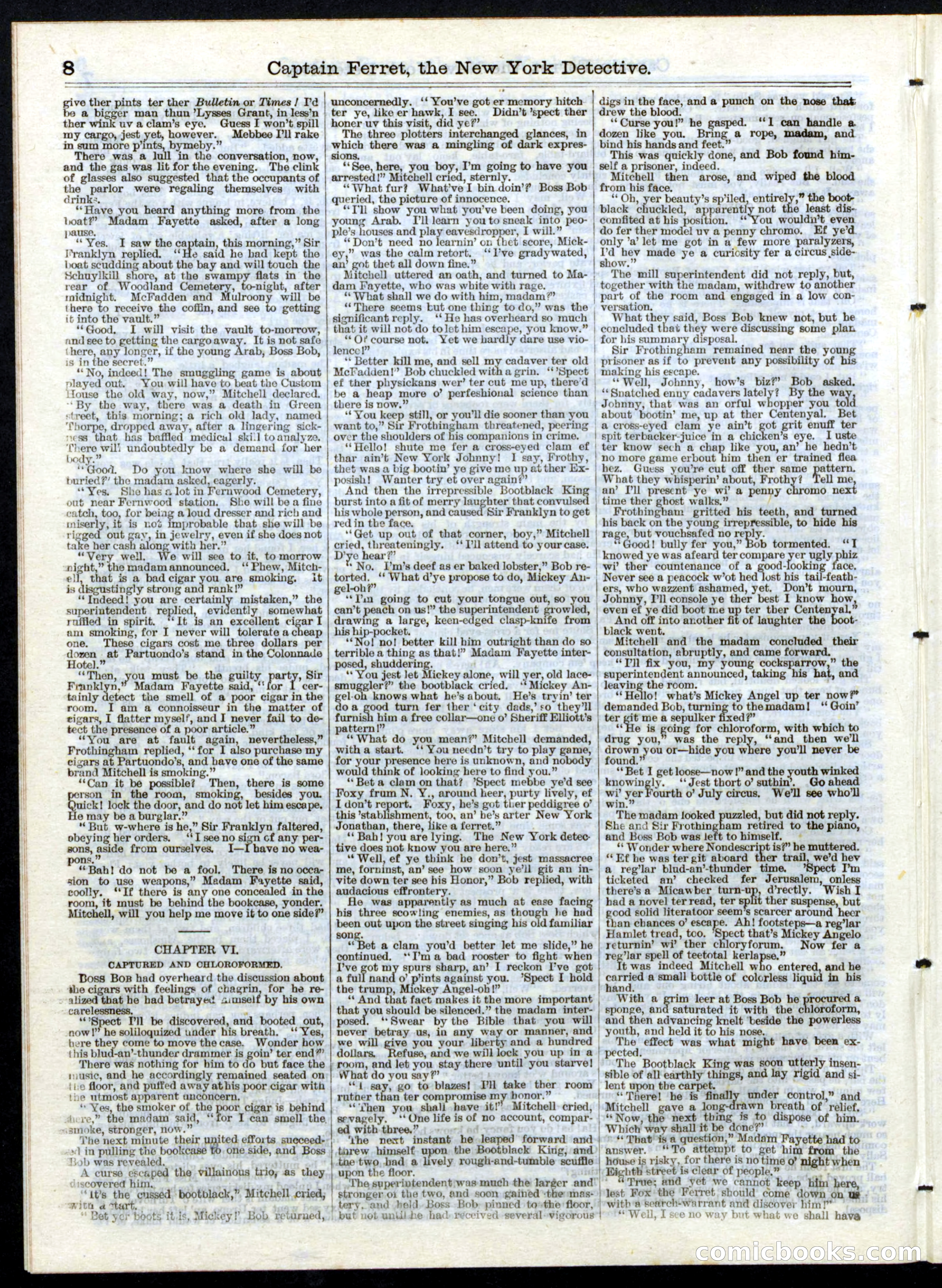 Beadle's Half Dime Library, No. 145 — page 8 of 16