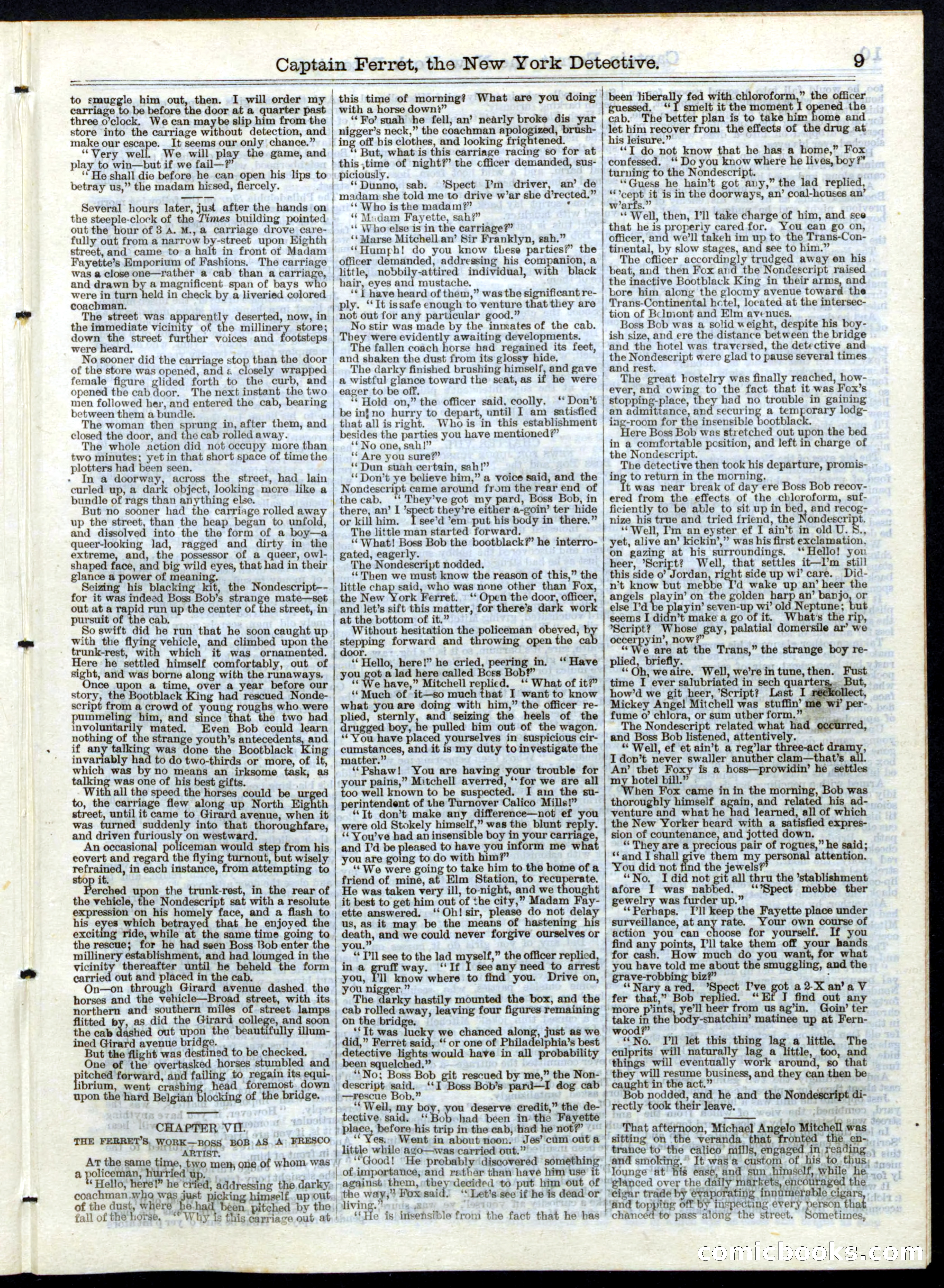 Beadle's Half Dime Library, No. 145 — page 9 of 16