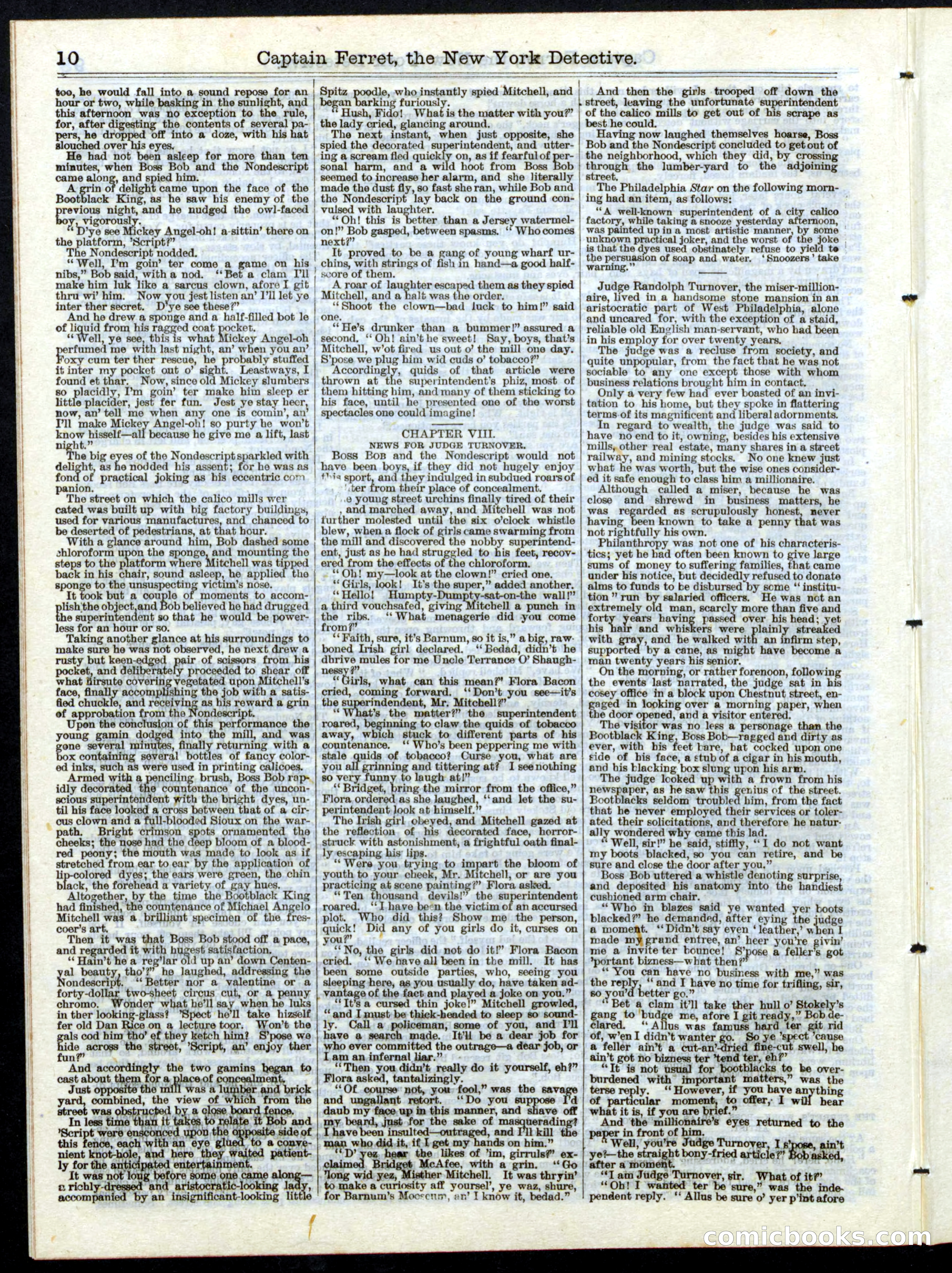 Beadle's Half Dime Library, No. 145 — page 10 of 16