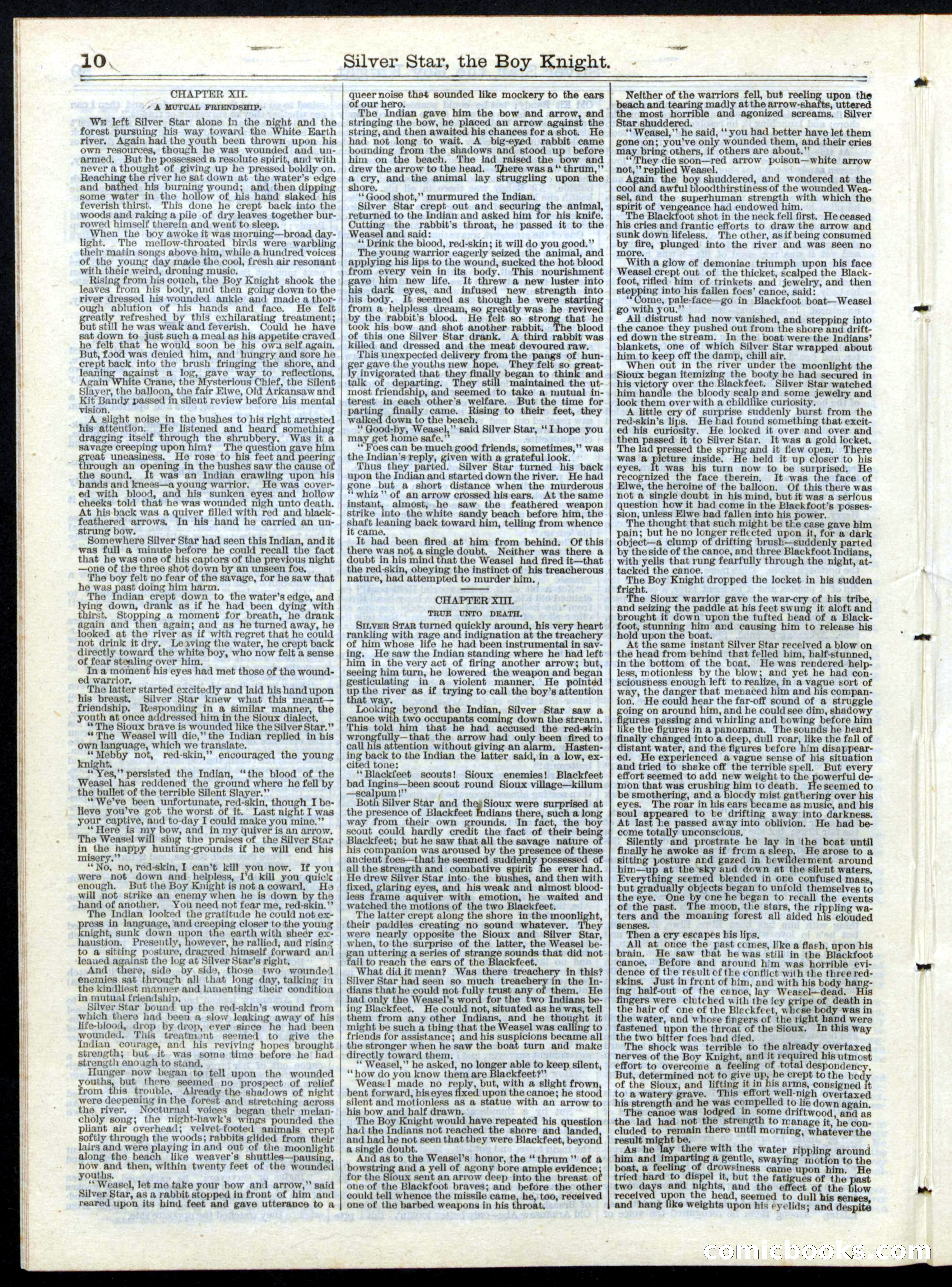 Beadle's Half Dime Library, No. 146 — page 10 of 24