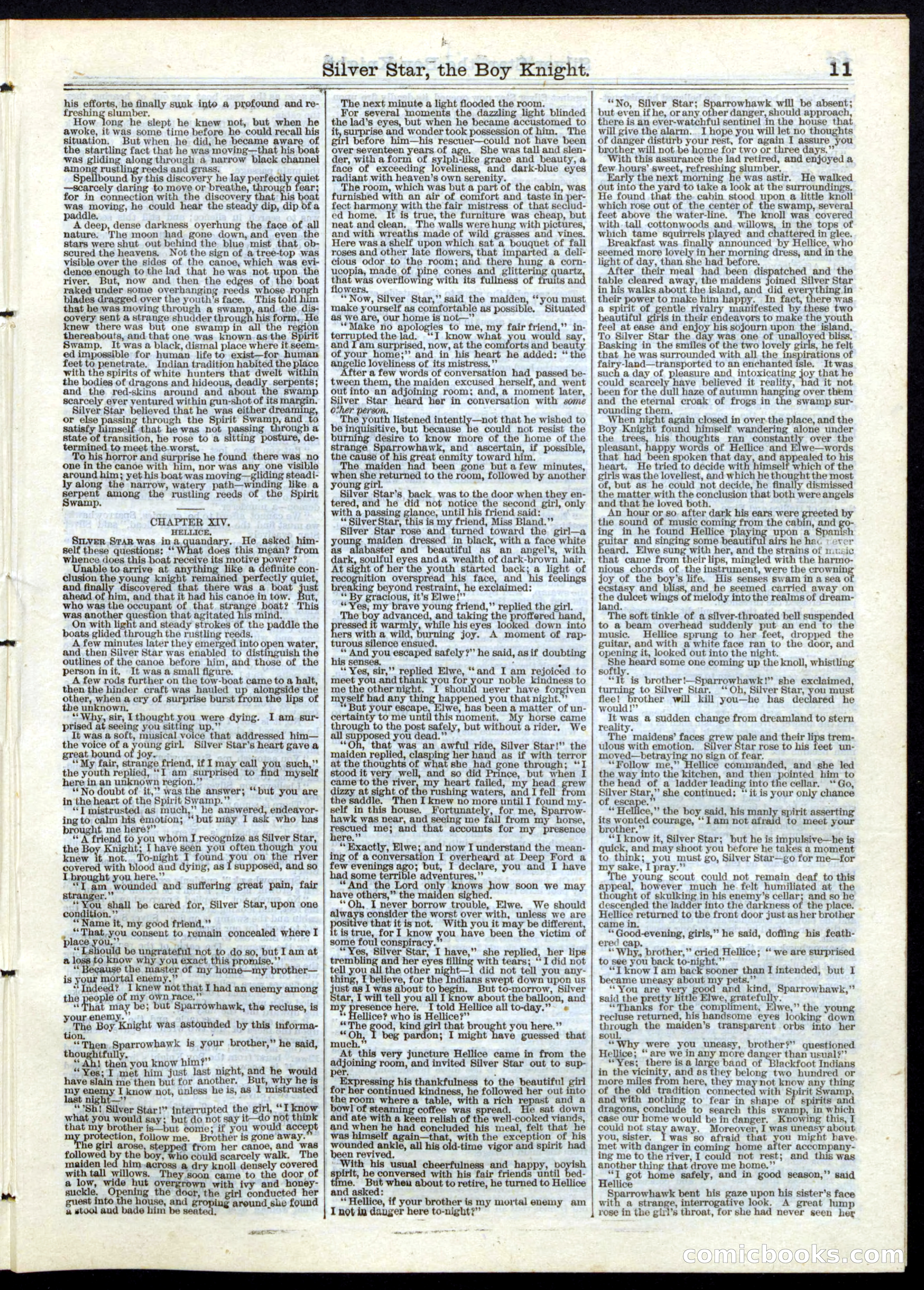 Beadle's Half Dime Library, No. 146 — page 11 of 24