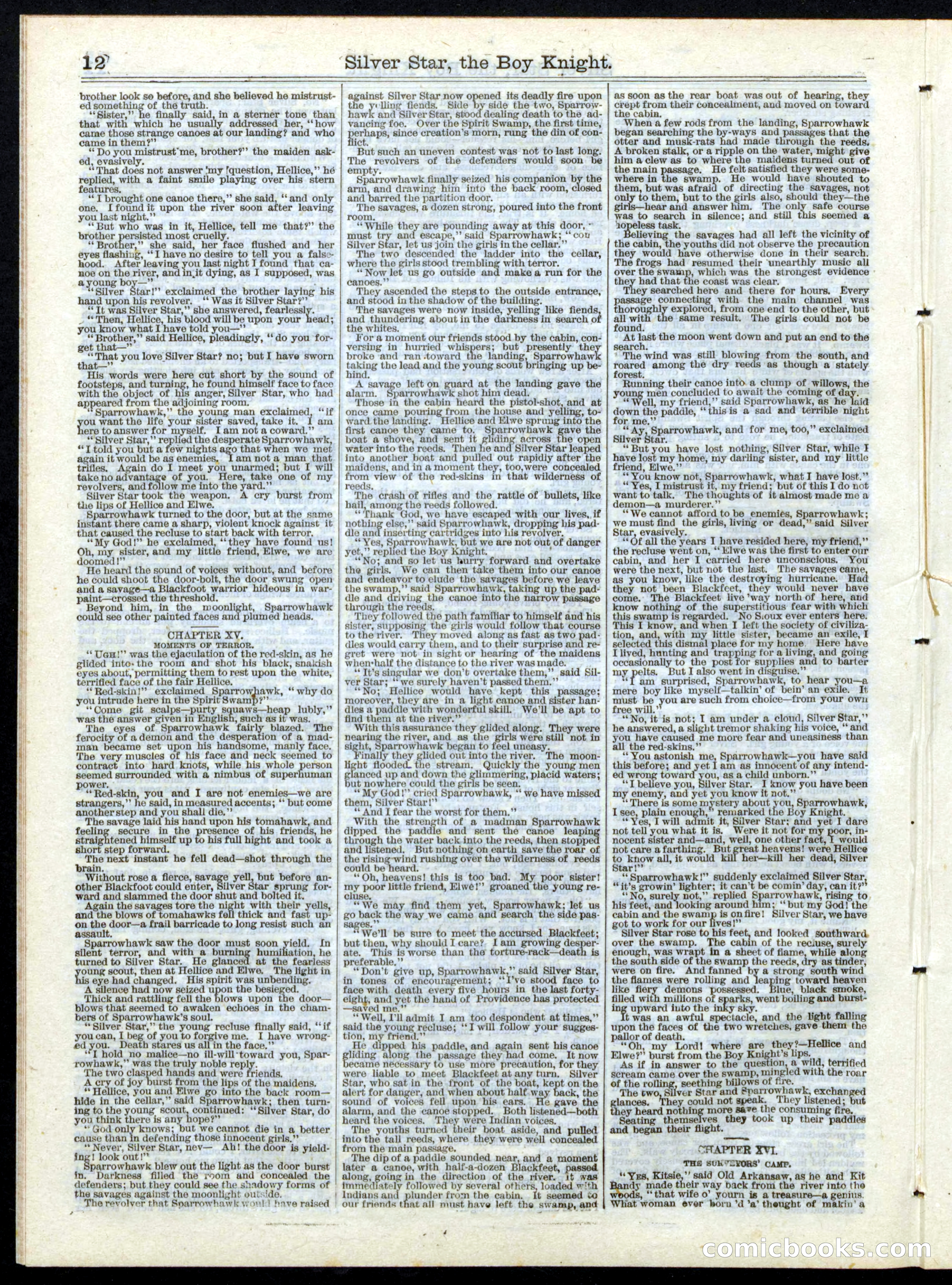 Beadle's Half Dime Library, No. 146 — page 12 of 24