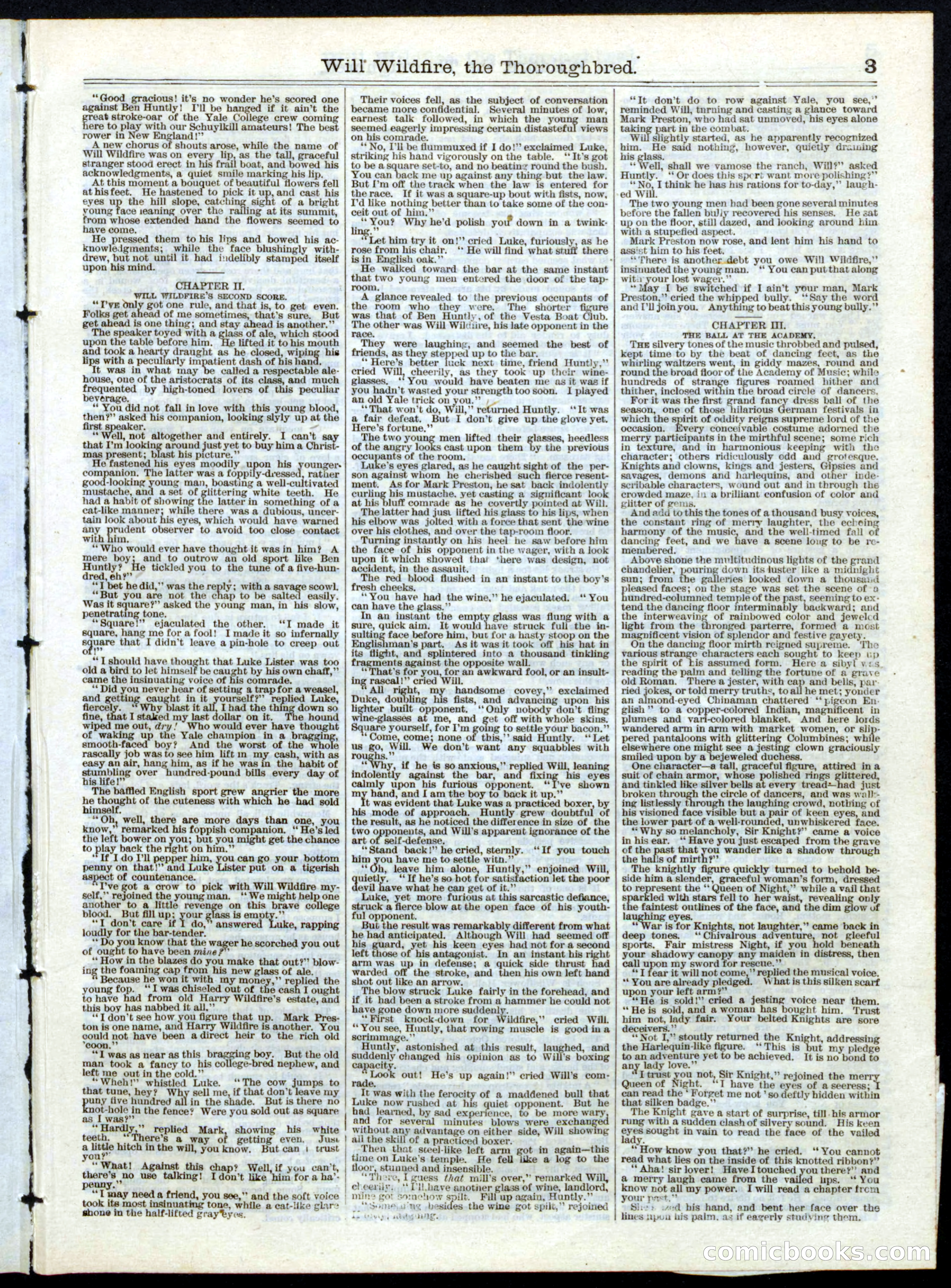 Beadle's Half Dime Library, No. 147 — page 3 of 16