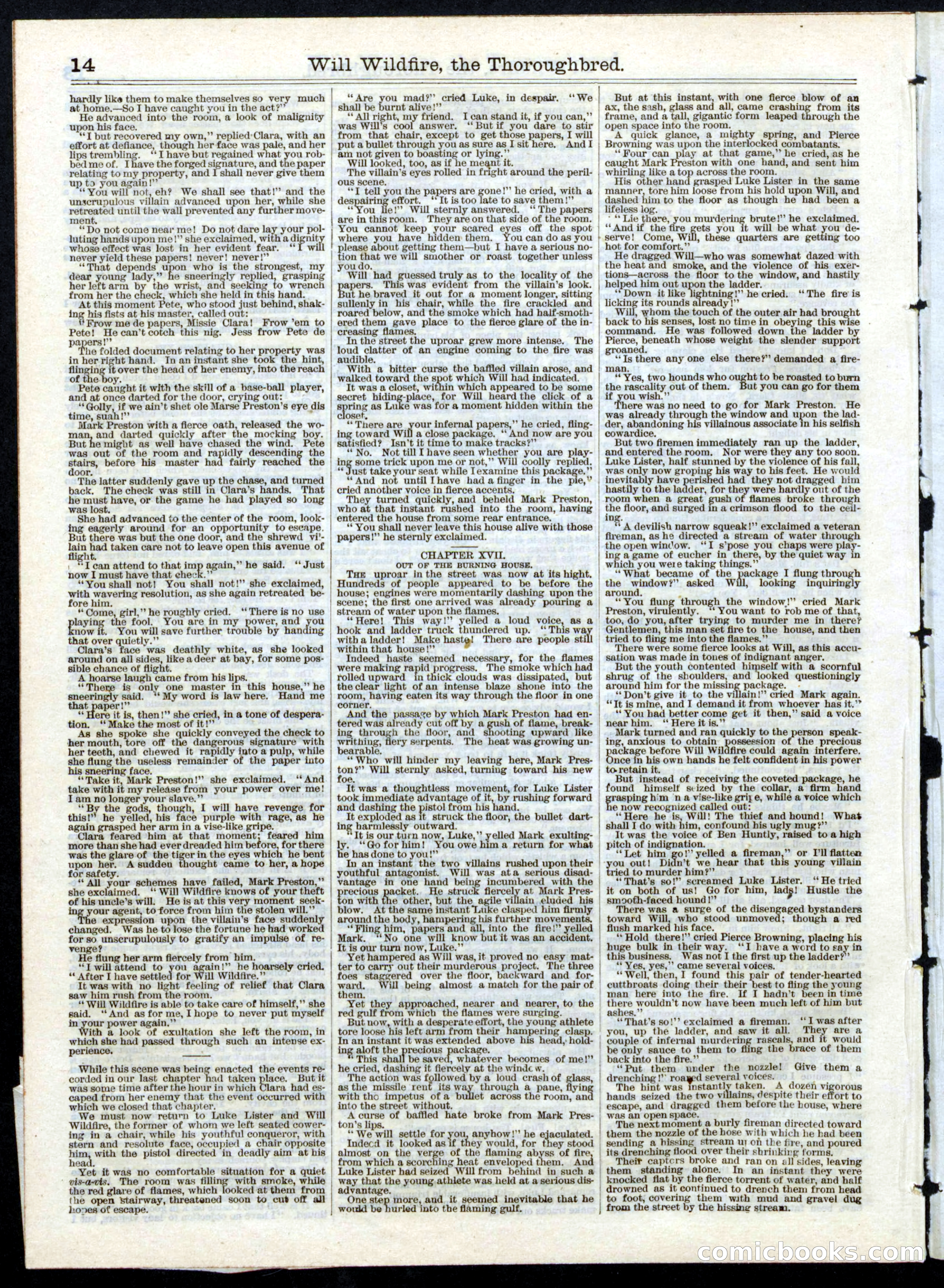Beadle's Half Dime Library, No. 147 — page 14 of 16
