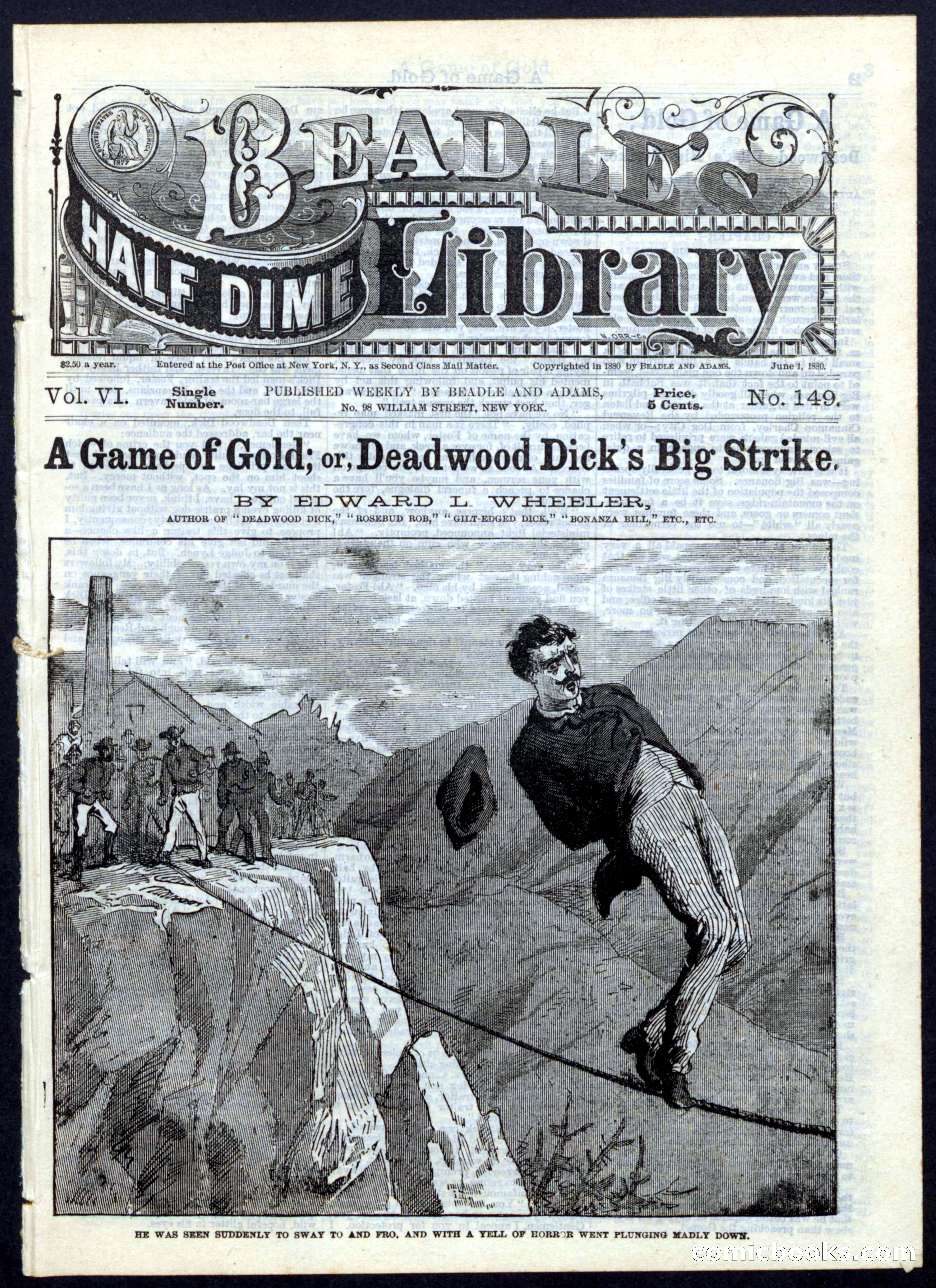 A Game of Gold; or, Deadwood Dick's Big Strike