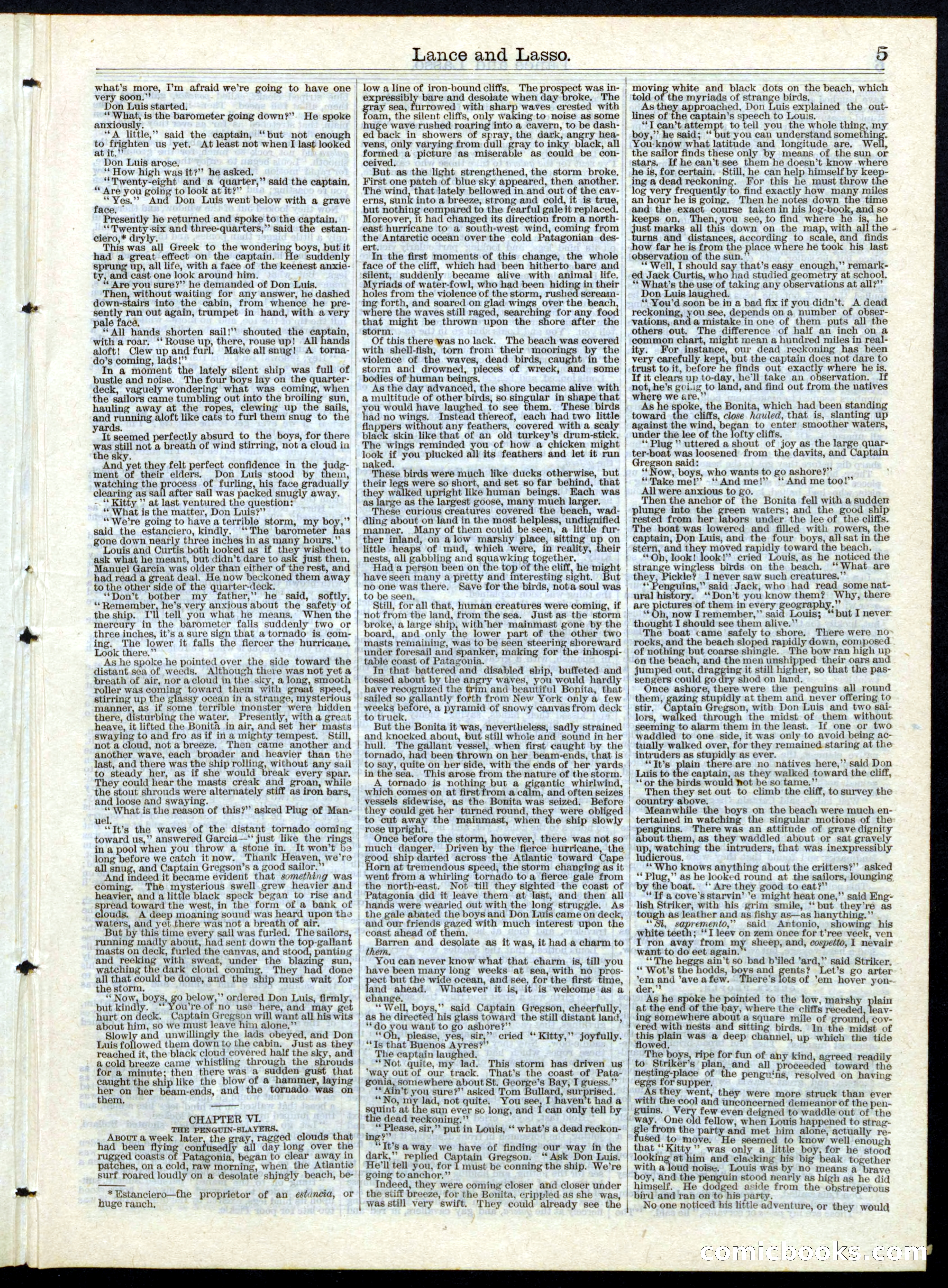 Beadle's Half Dime Library, No. 150 — page 5 of 24
