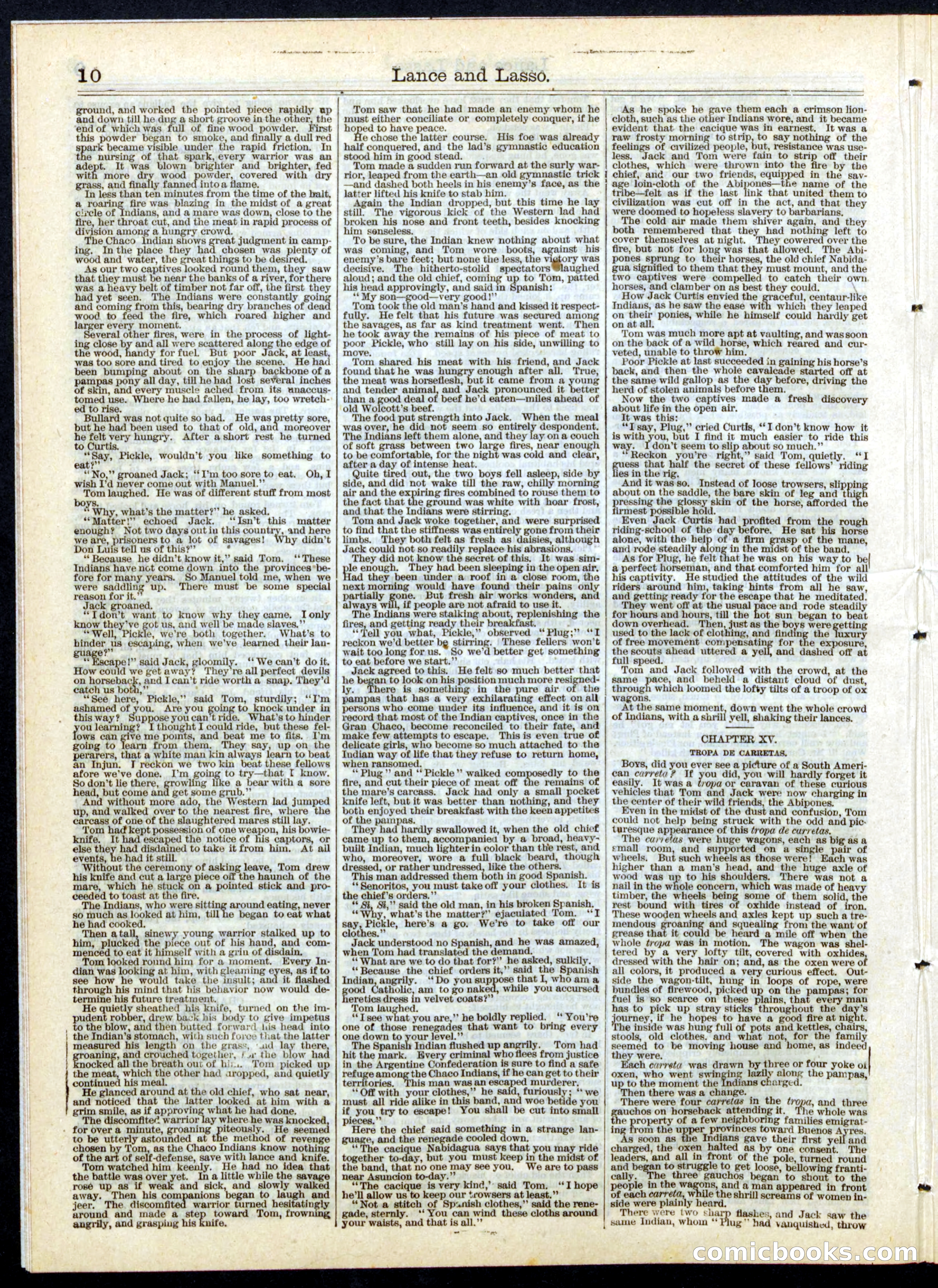 Beadle's Half Dime Library, No. 150 — page 10 of 24