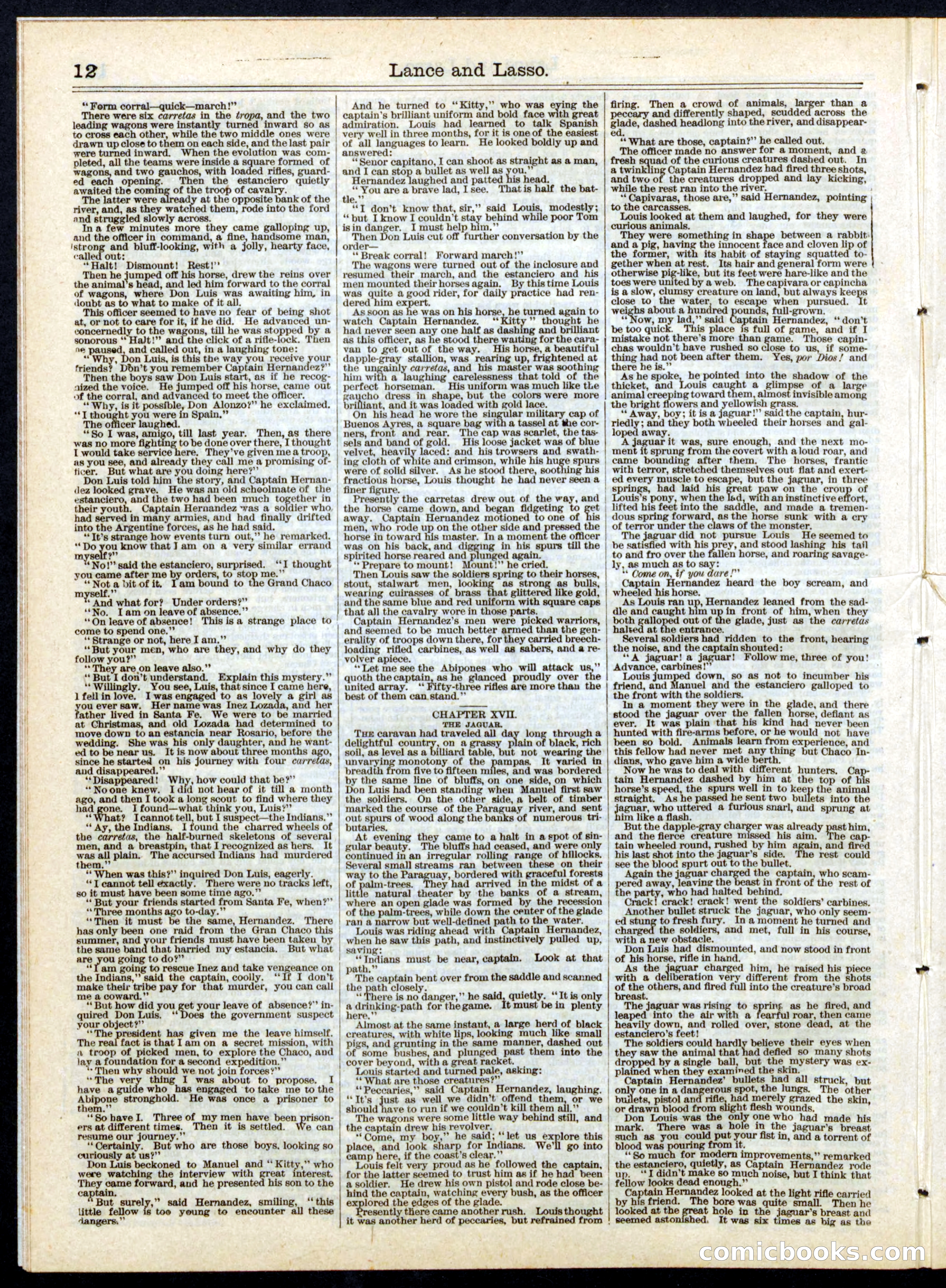 Beadle's Half Dime Library, No. 150 — page 12 of 24