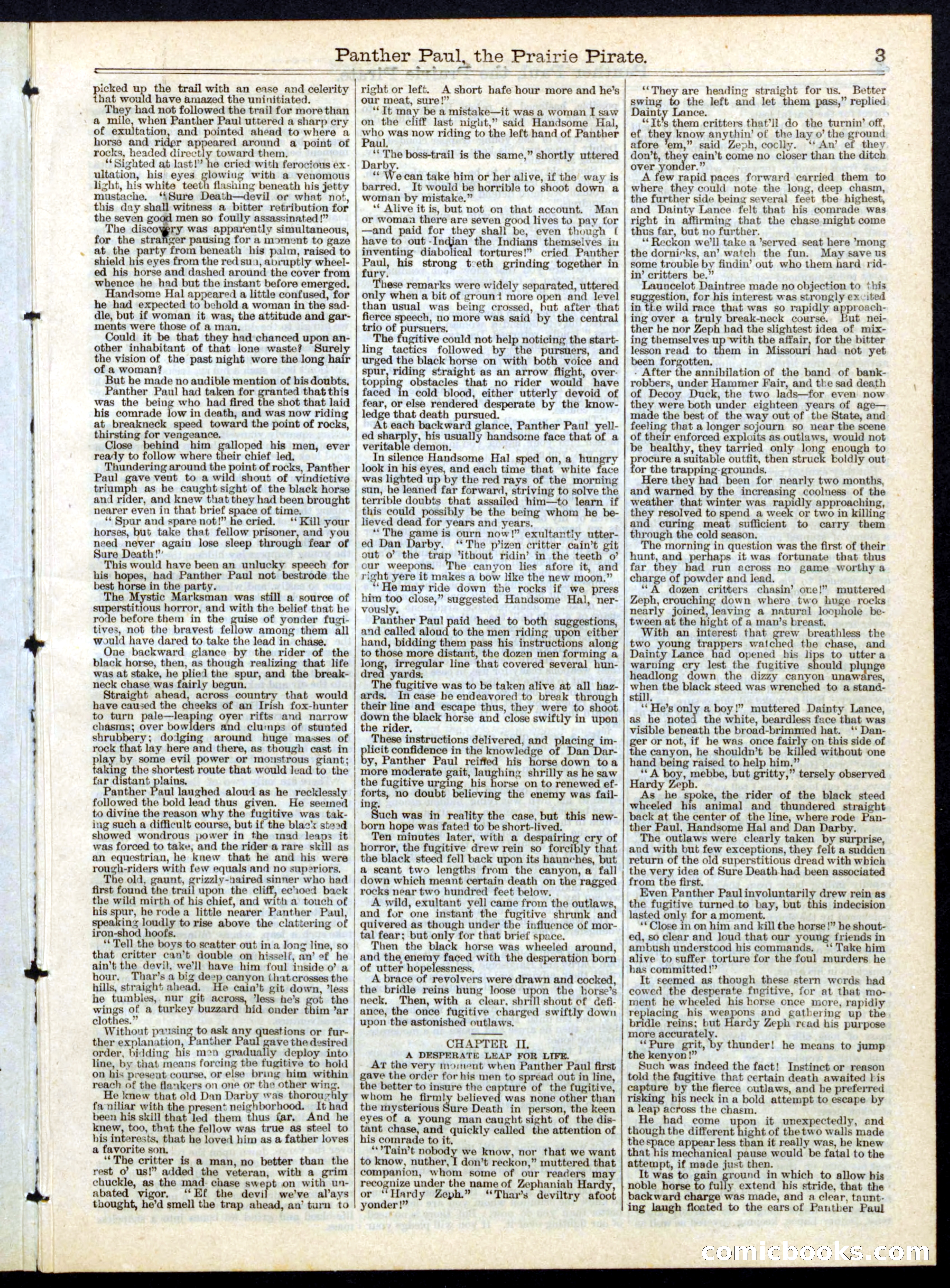Beadle's Half Dime Library No. 151 — page 3 of 16