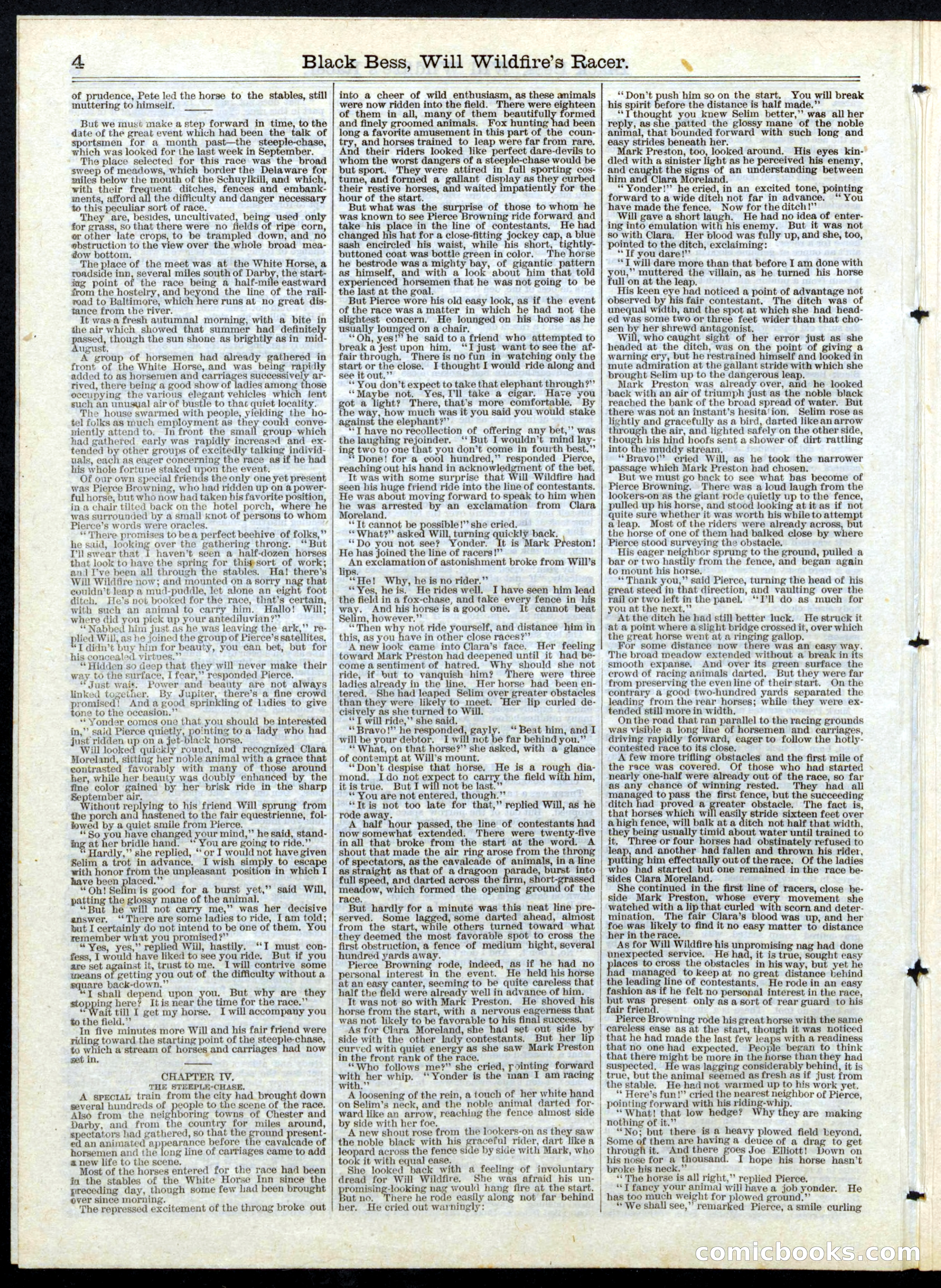 Beadle's Half Dime Library, No. 152 — page 4 of 16