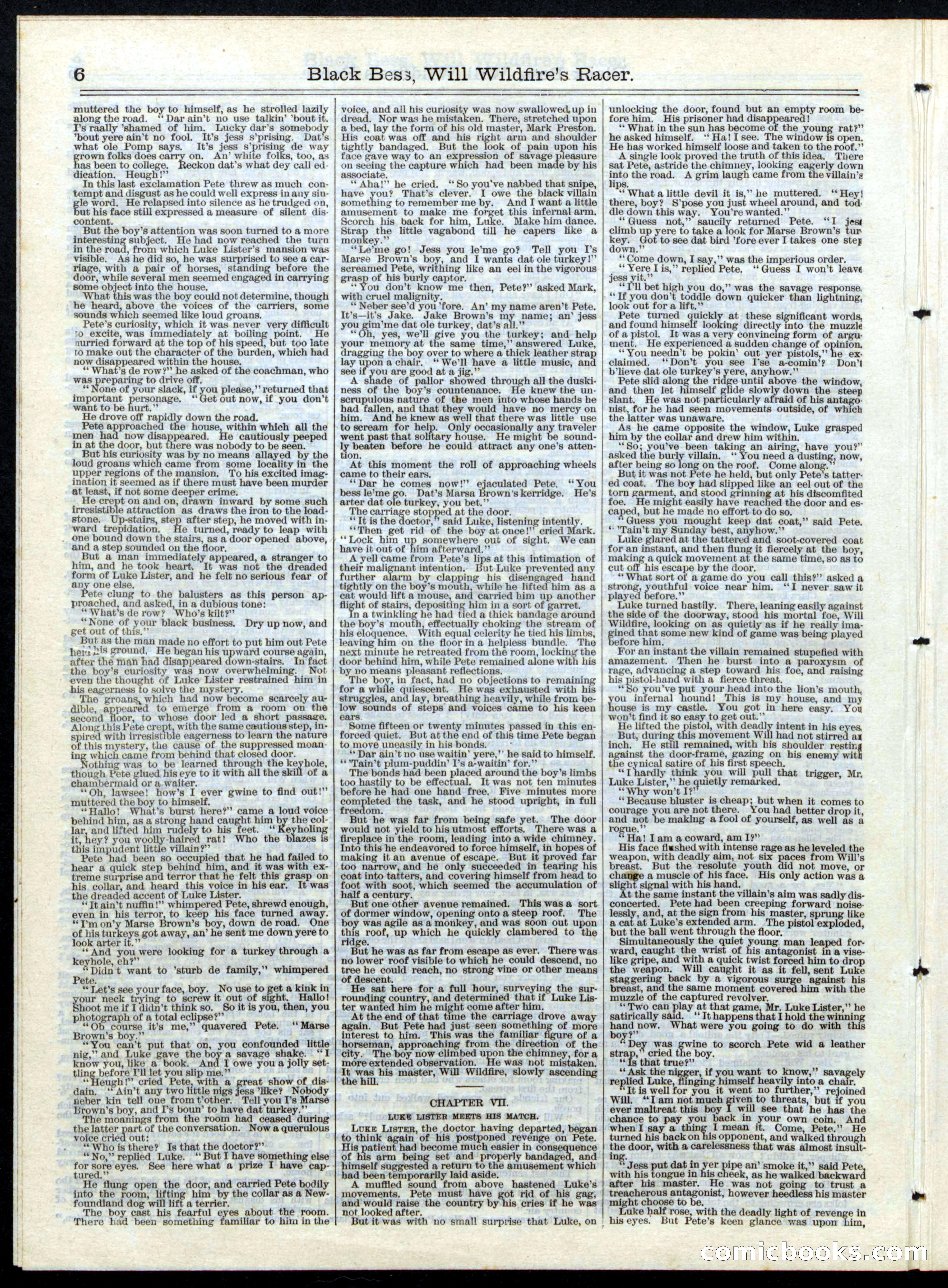 Beadle's Half Dime Library, No. 152 — page 6 of 16