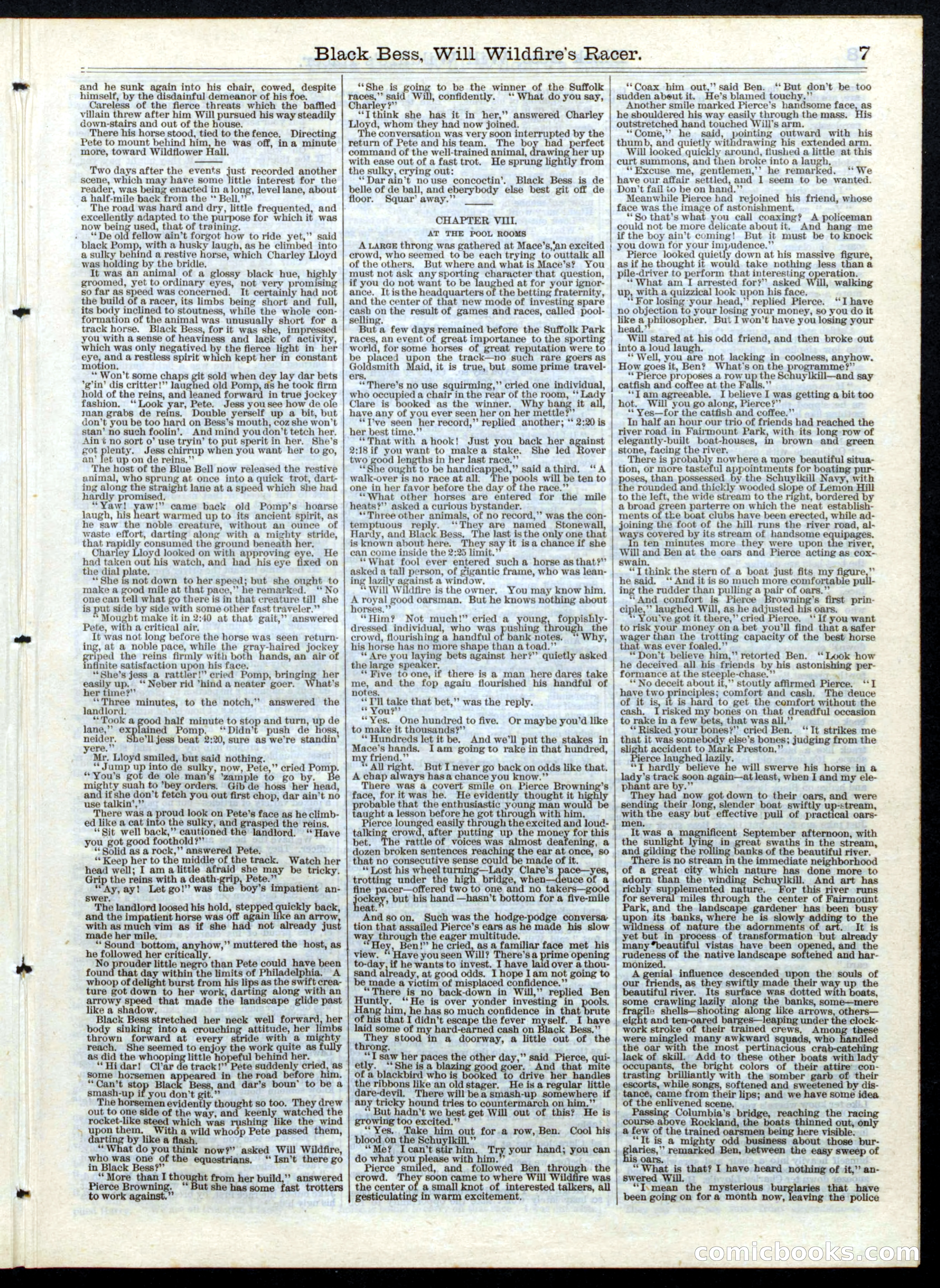 Beadle's Half Dime Library, No. 152 — page 7 of 16