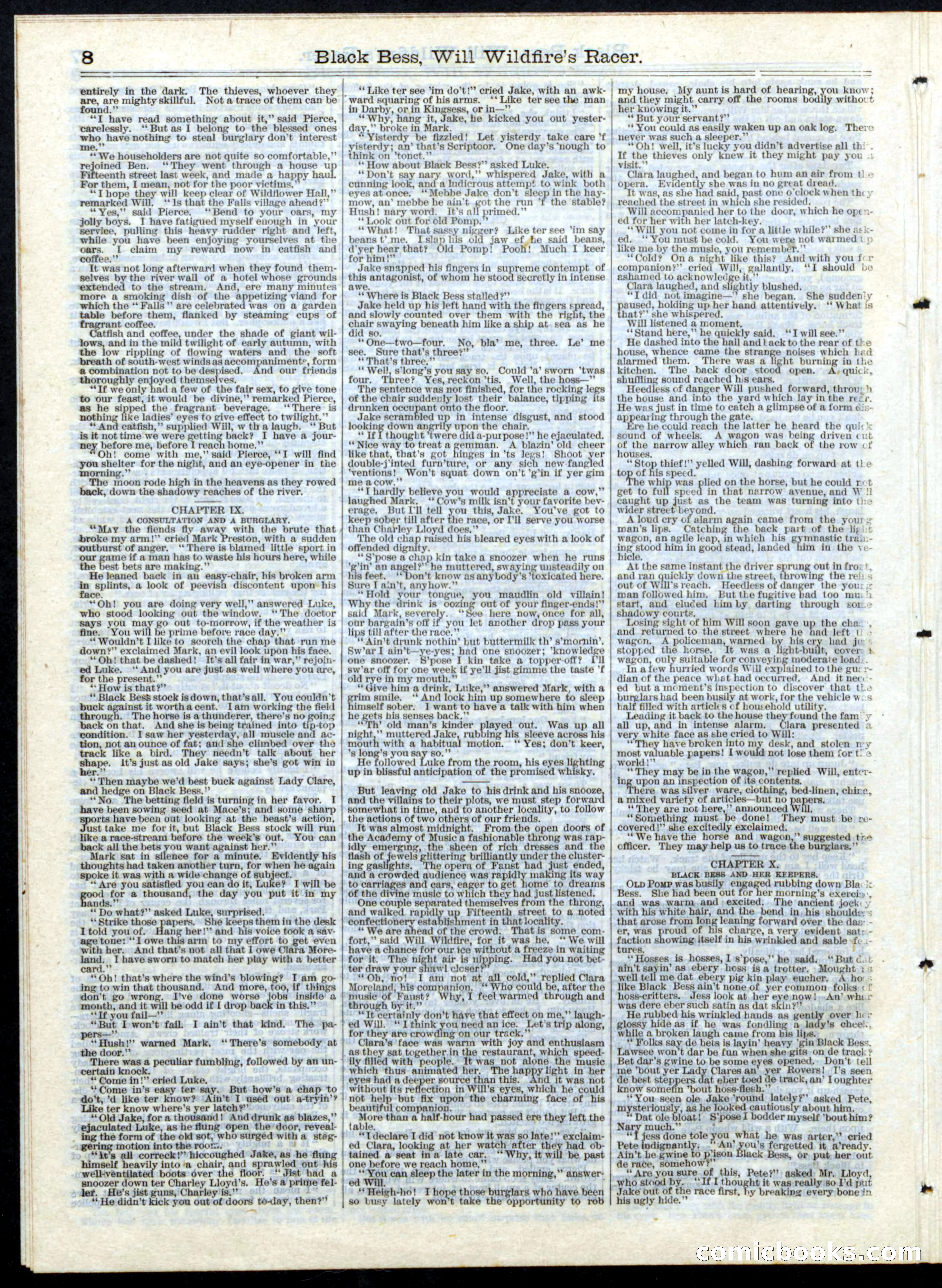 Beadle's Half Dime Library, No. 152 — page 8 of 16