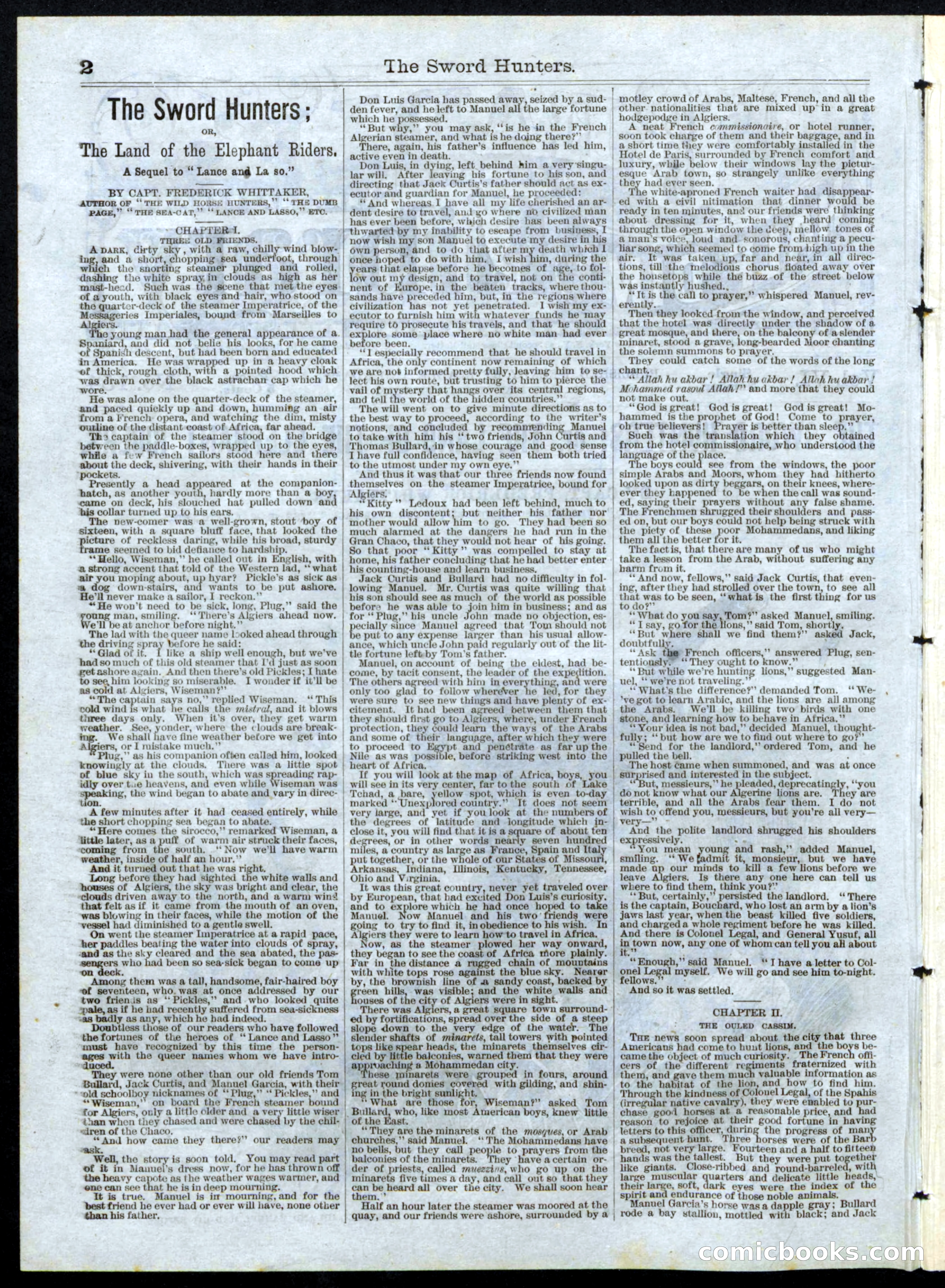 Beadle's Half Dime Library, No. 154 — page 2 of 16