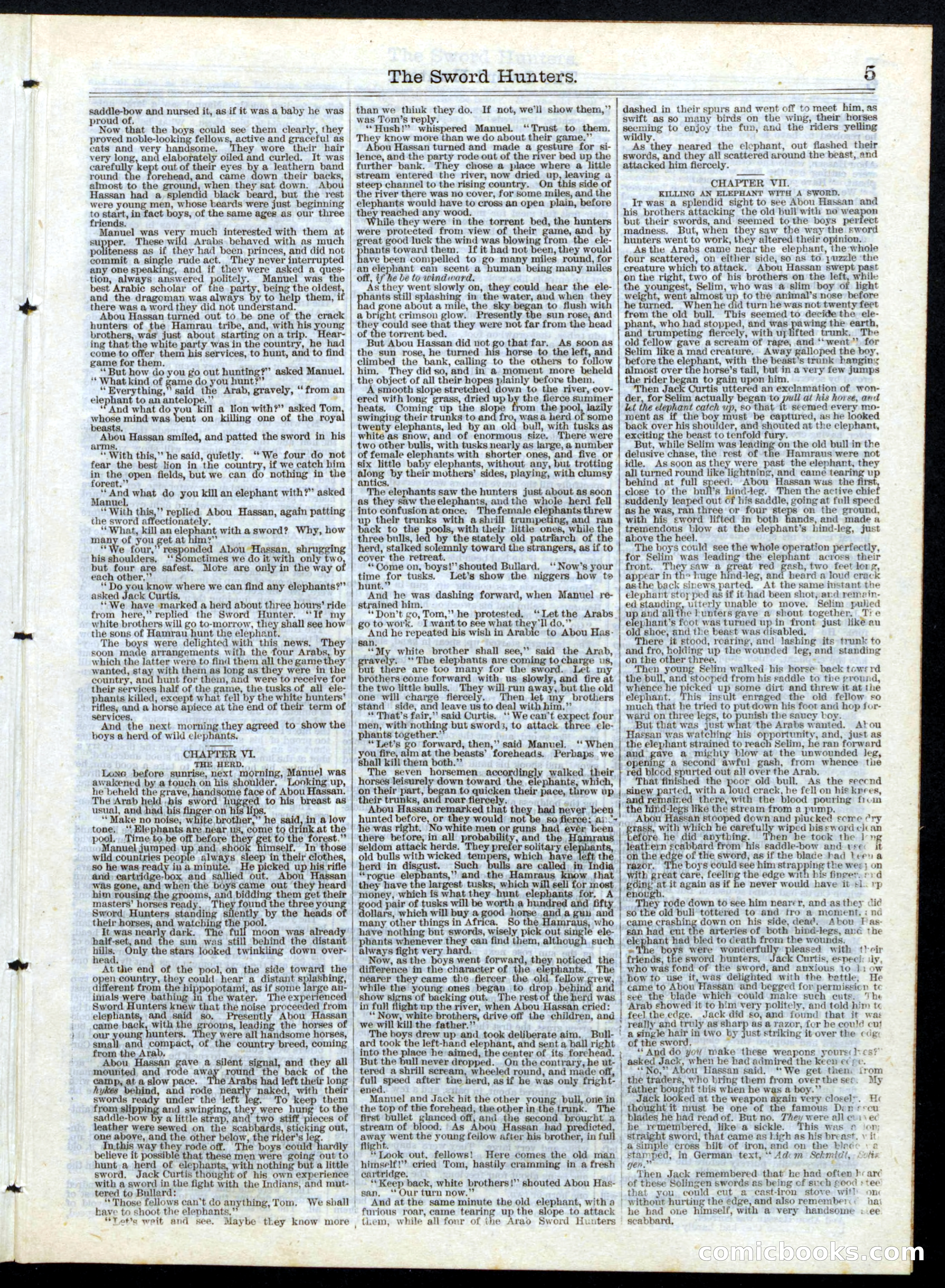 Beadle's Half Dime Library, No. 154 — page 5 of 16