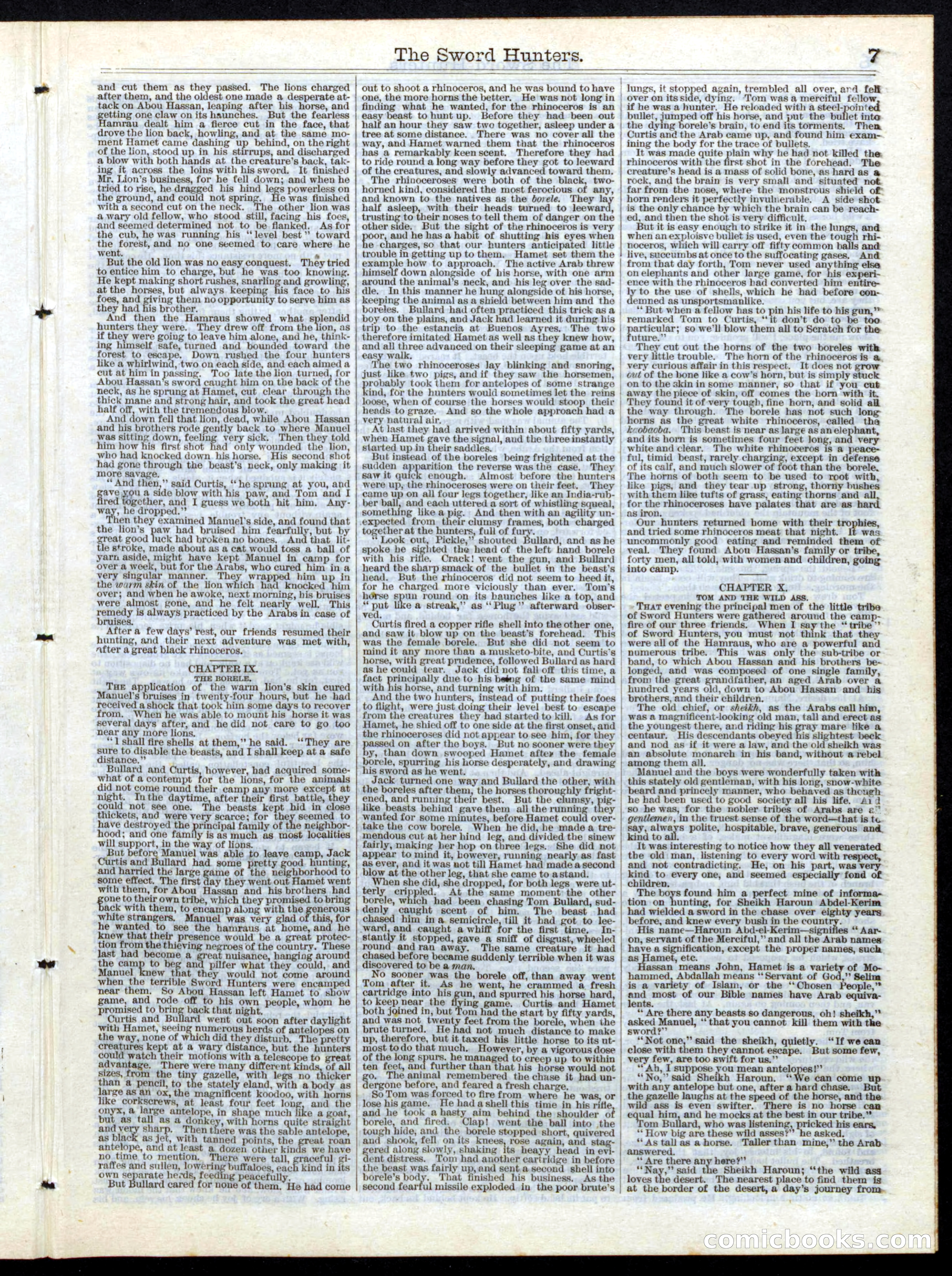 Beadle's Half Dime Library, No. 154 — page 7 of 16