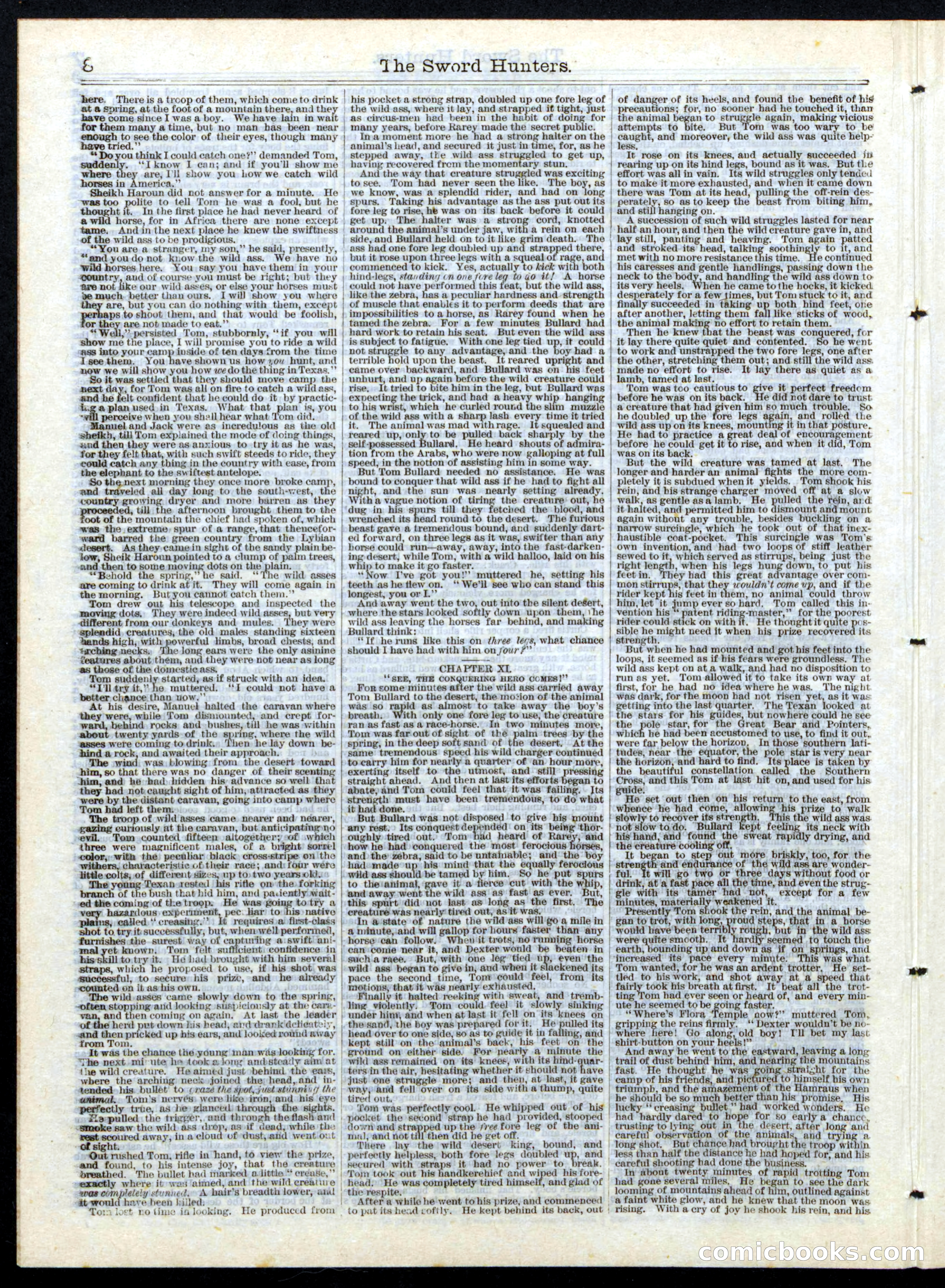 Beadle's Half Dime Library, No. 154 — page 8 of 16