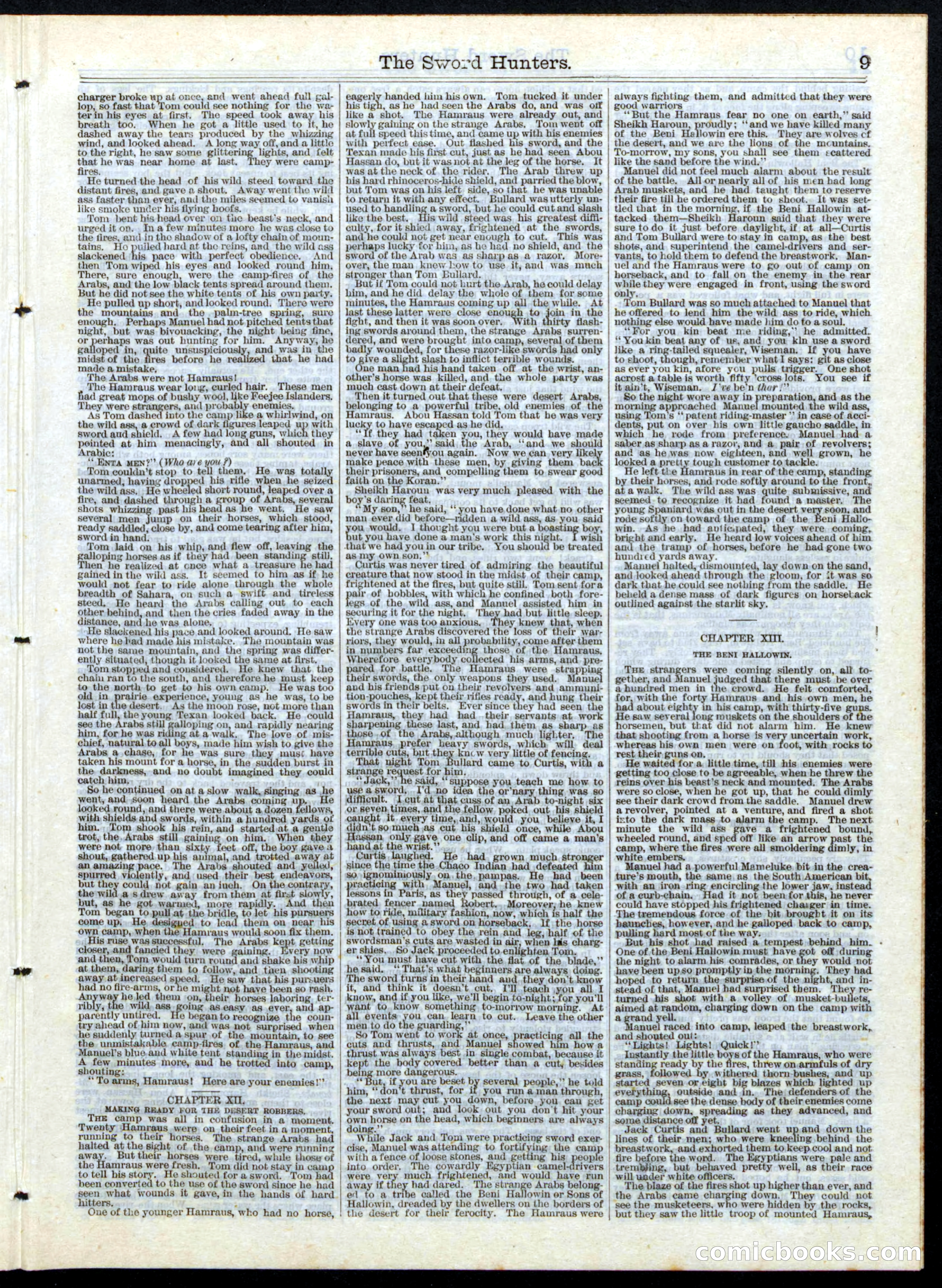 Beadle's Half Dime Library, No. 154 — page 9 of 16
