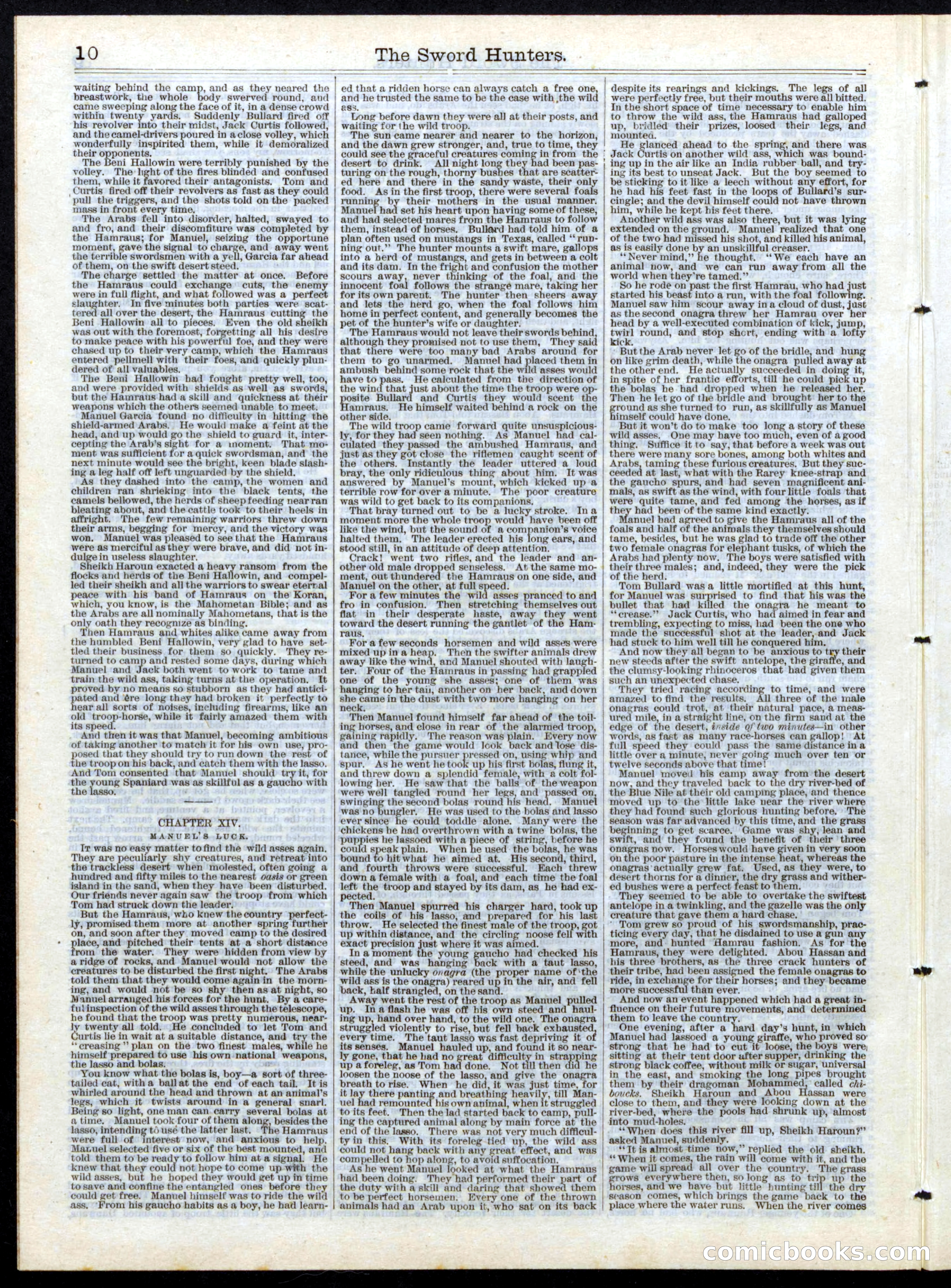 Beadle's Half Dime Library, No. 154 — page 10 of 16
