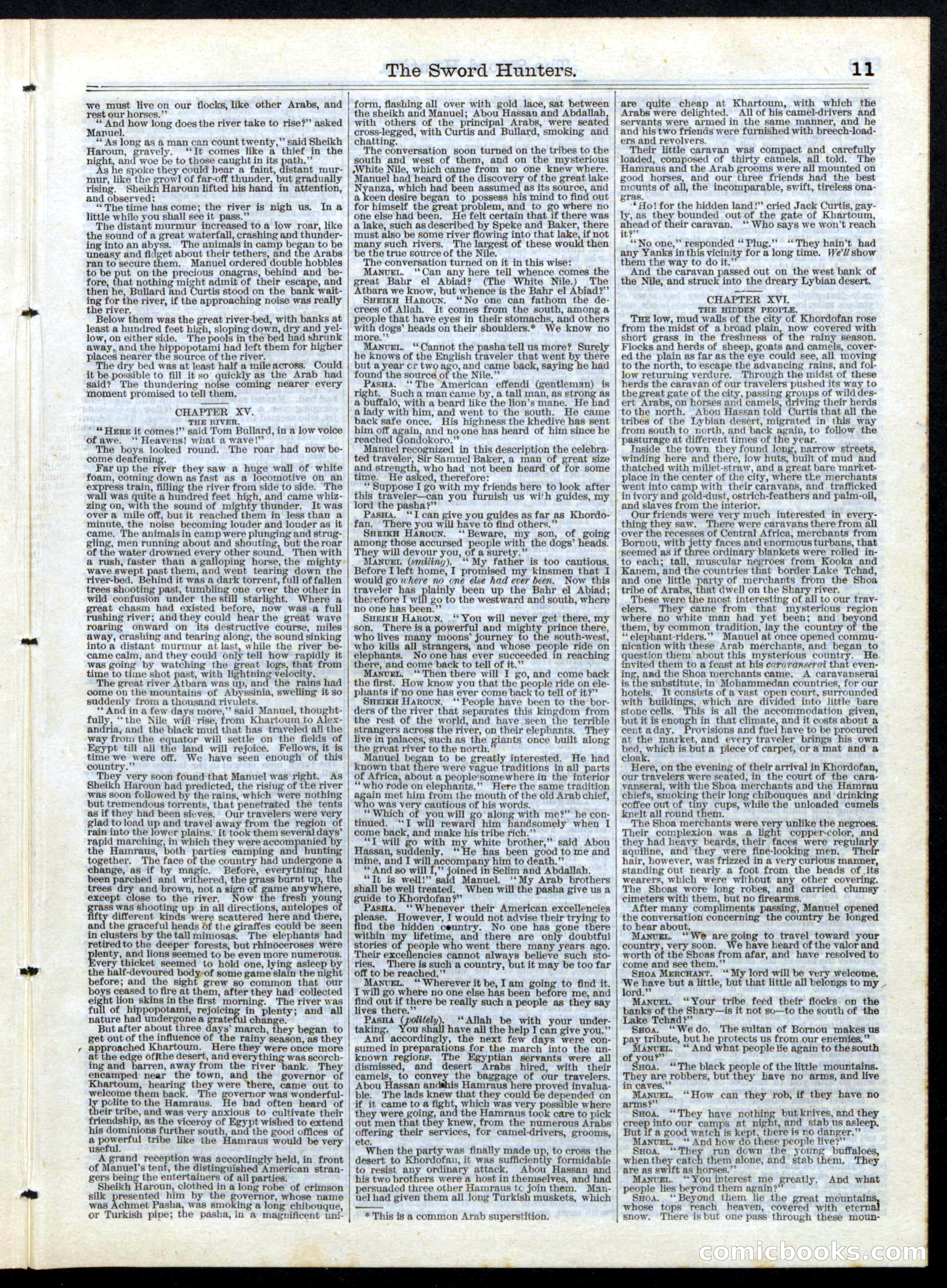 Beadle's Half Dime Library, No. 154 — page 11 of 16