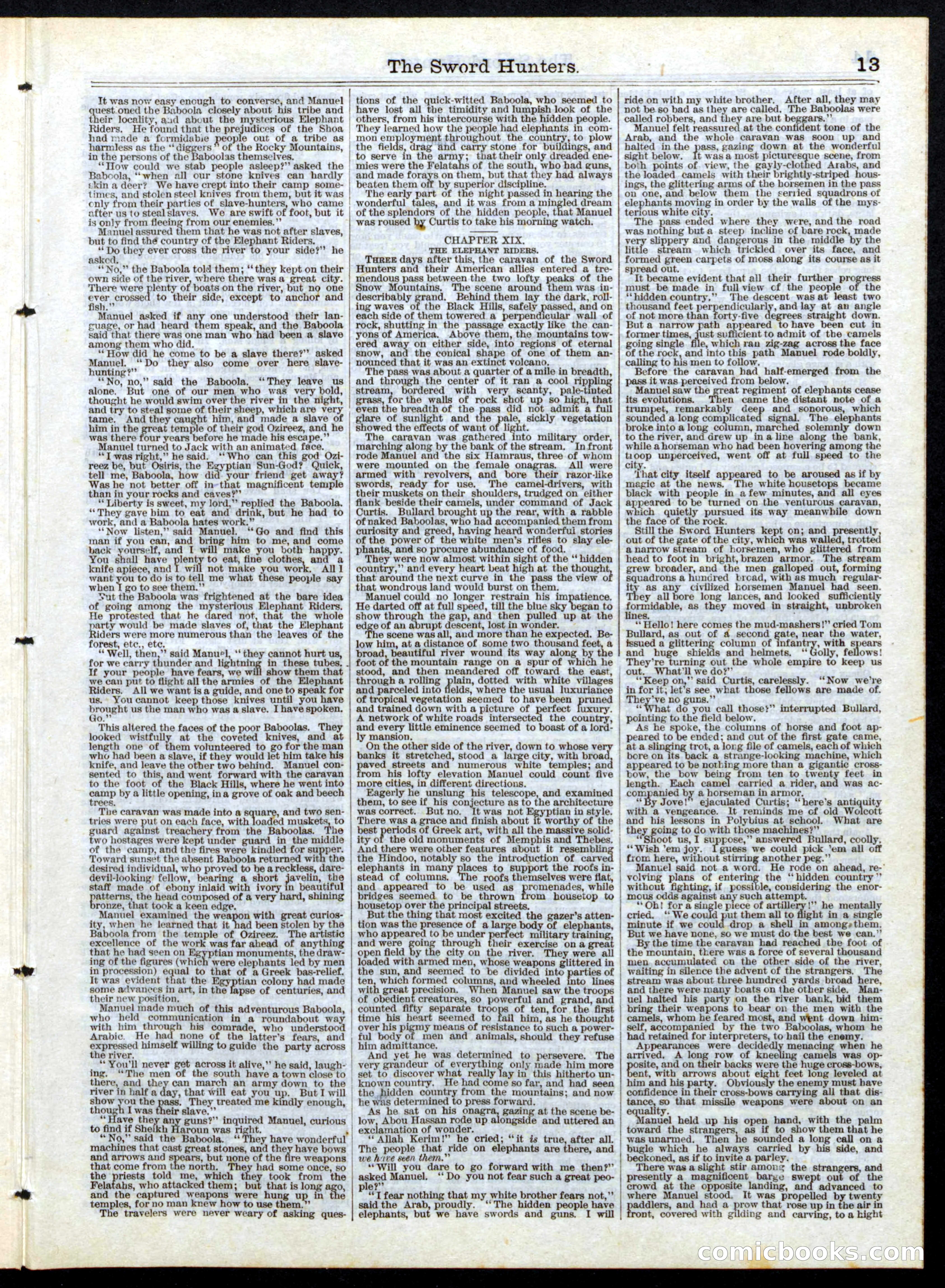 Beadle's Half Dime Library, No. 154 — page 13 of 16