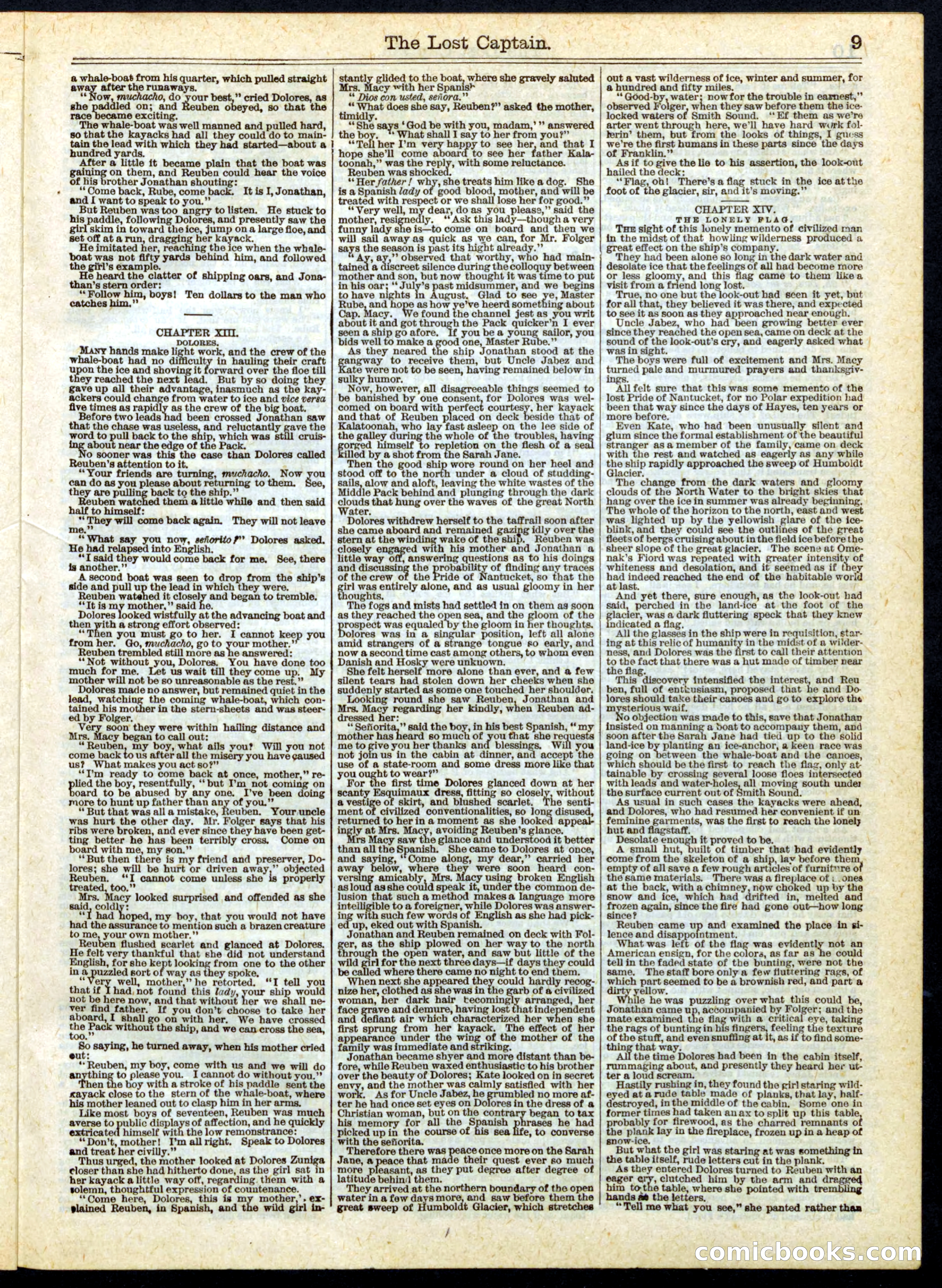 Beadle's Half Dime Library, No. 159 — page 9 of 20