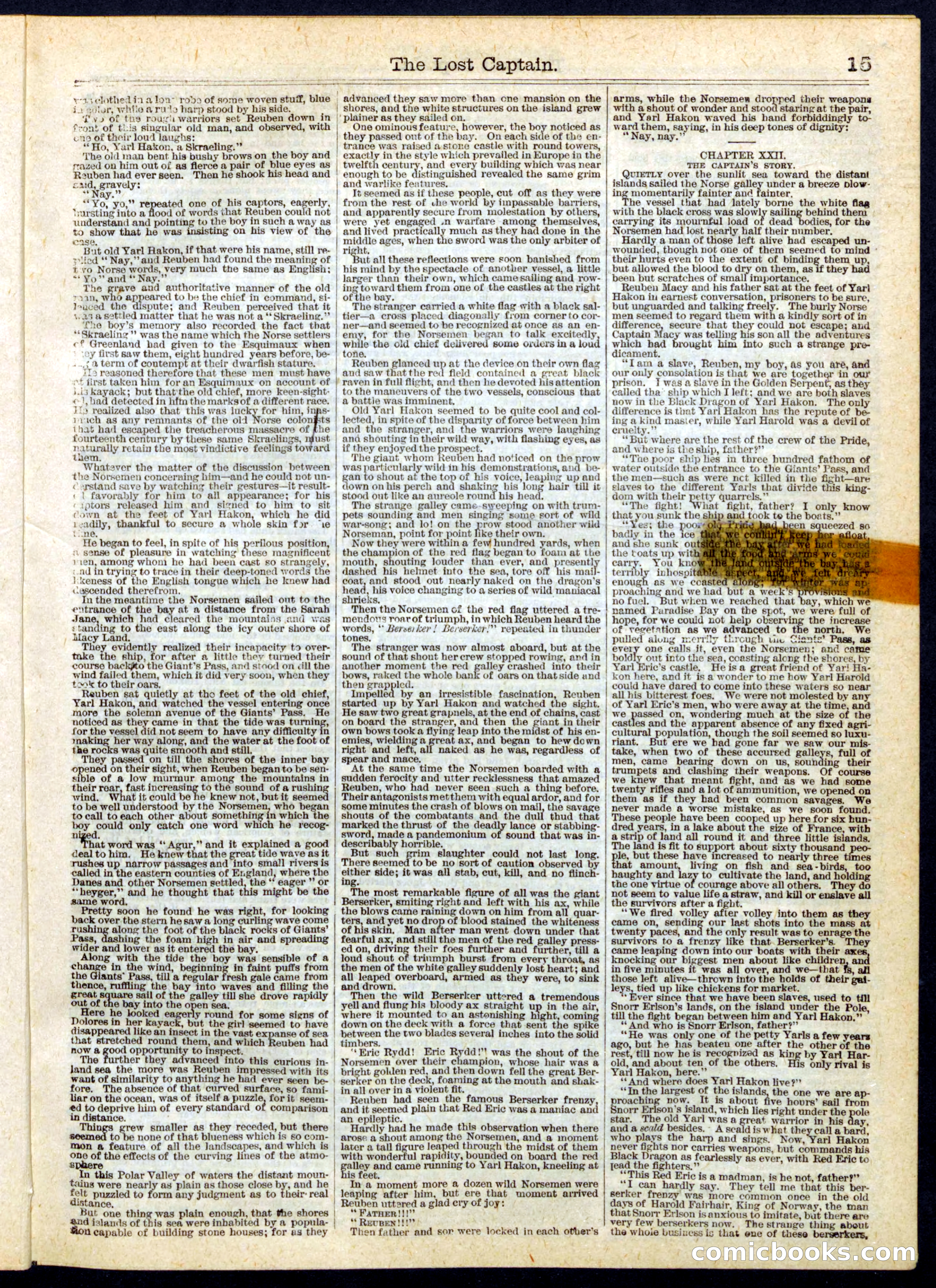 Beadle's Half Dime Library, No. 159 — page 15 of 20