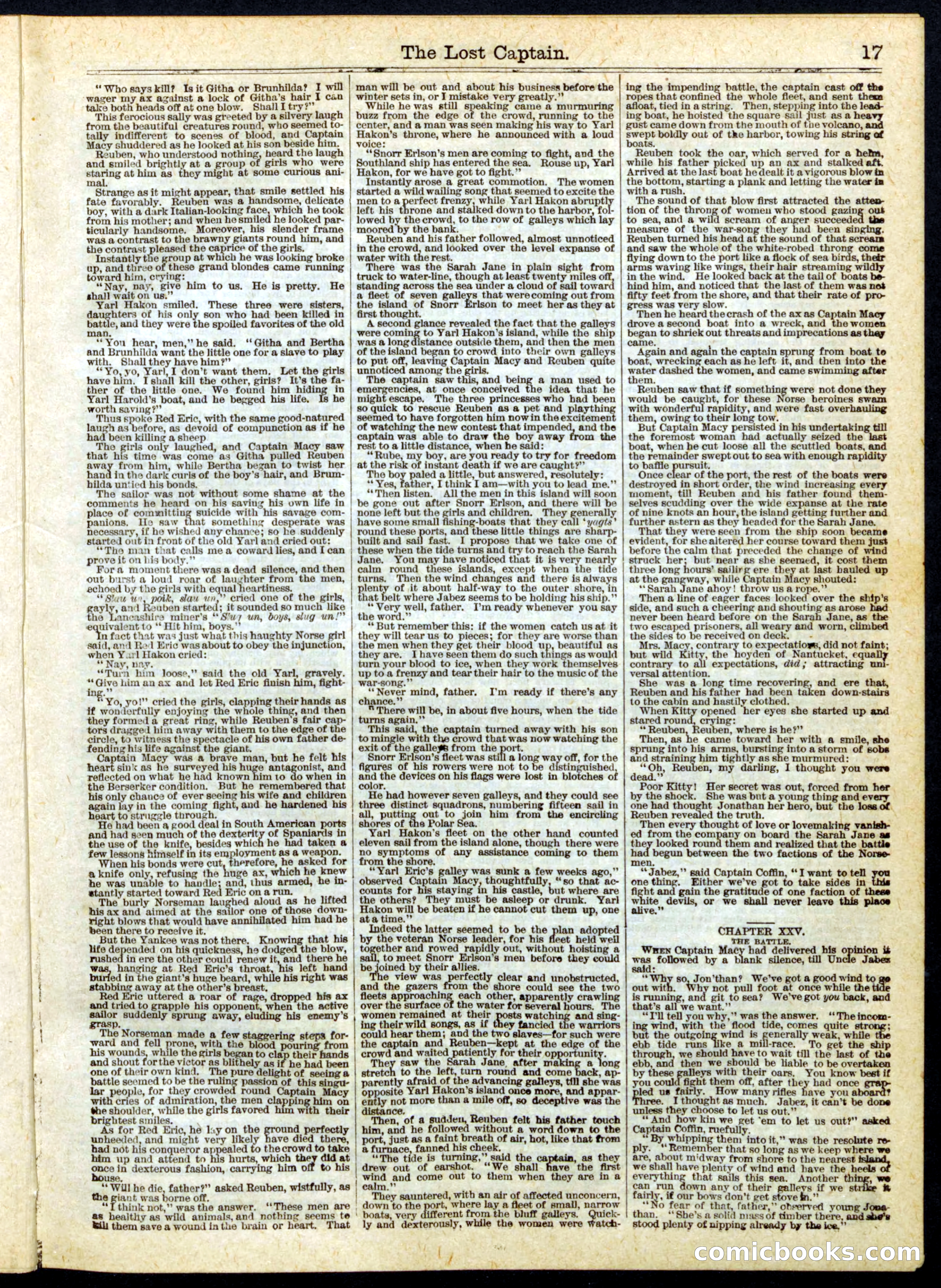 Beadle's Half Dime Library, No. 159 — page 17 of 20
