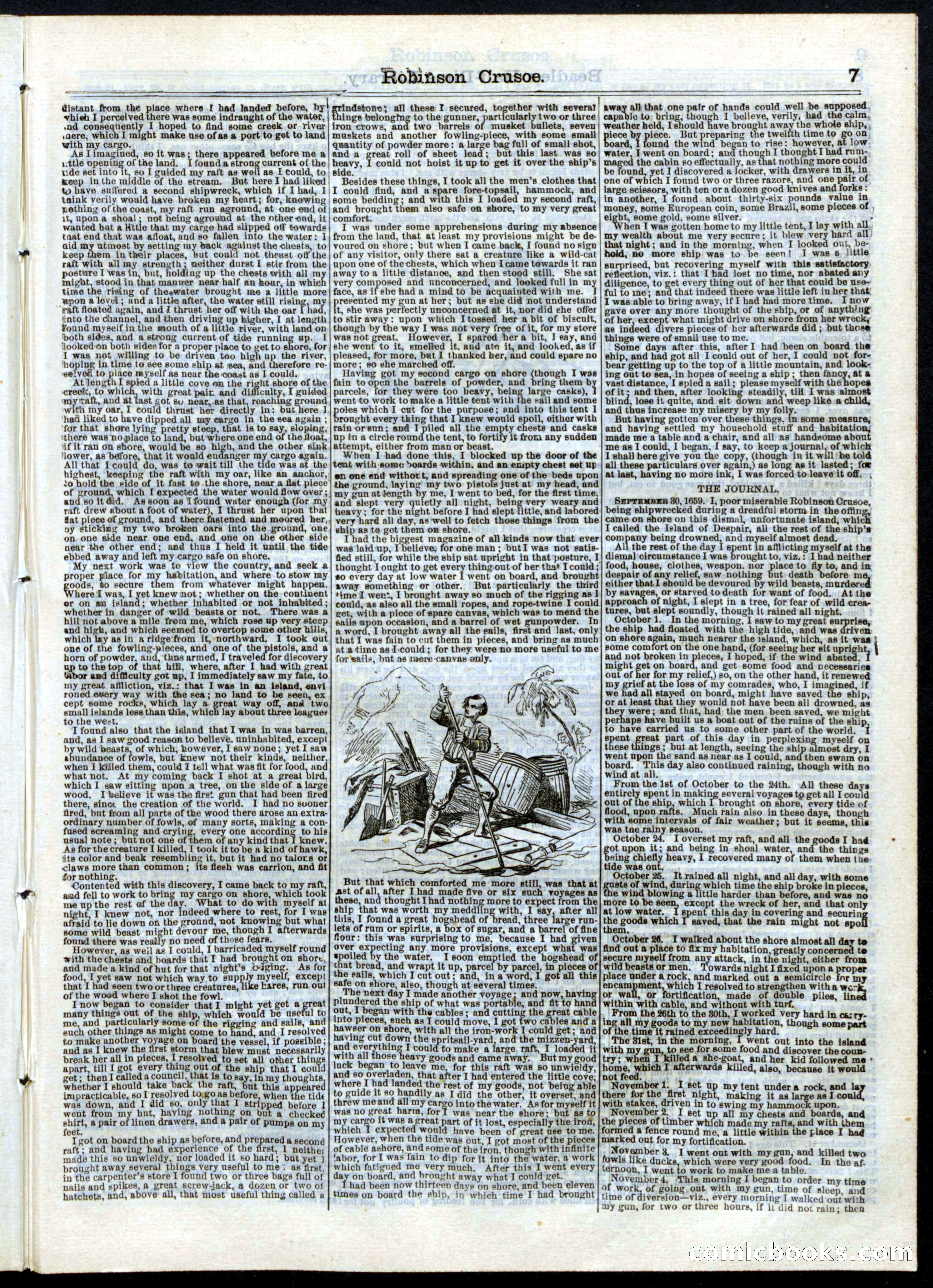 Beadle's Half Dime Library, No. 16 — page 7 of 32