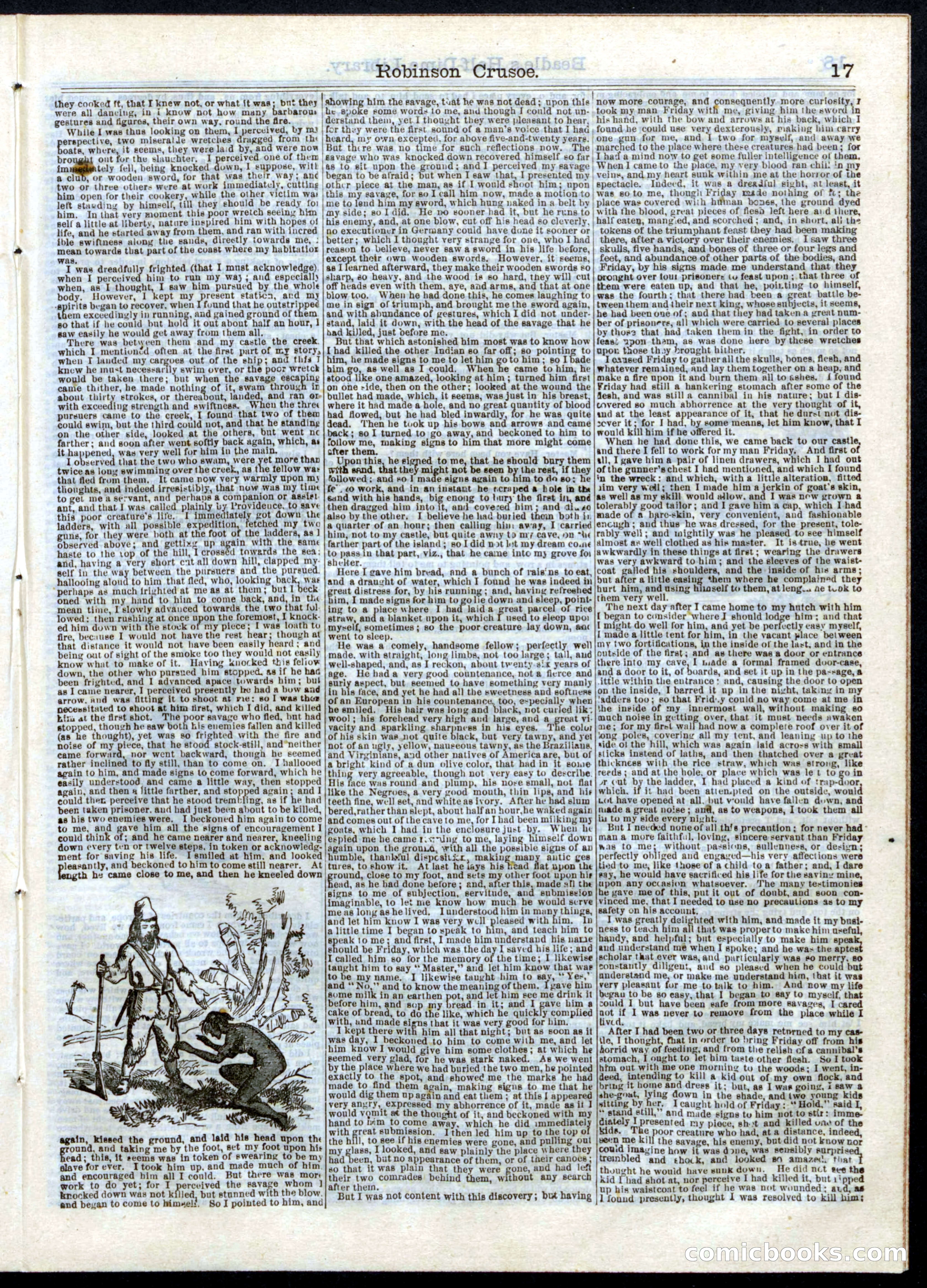 Beadle's Half Dime Library, No. 16 — page 17 of 32